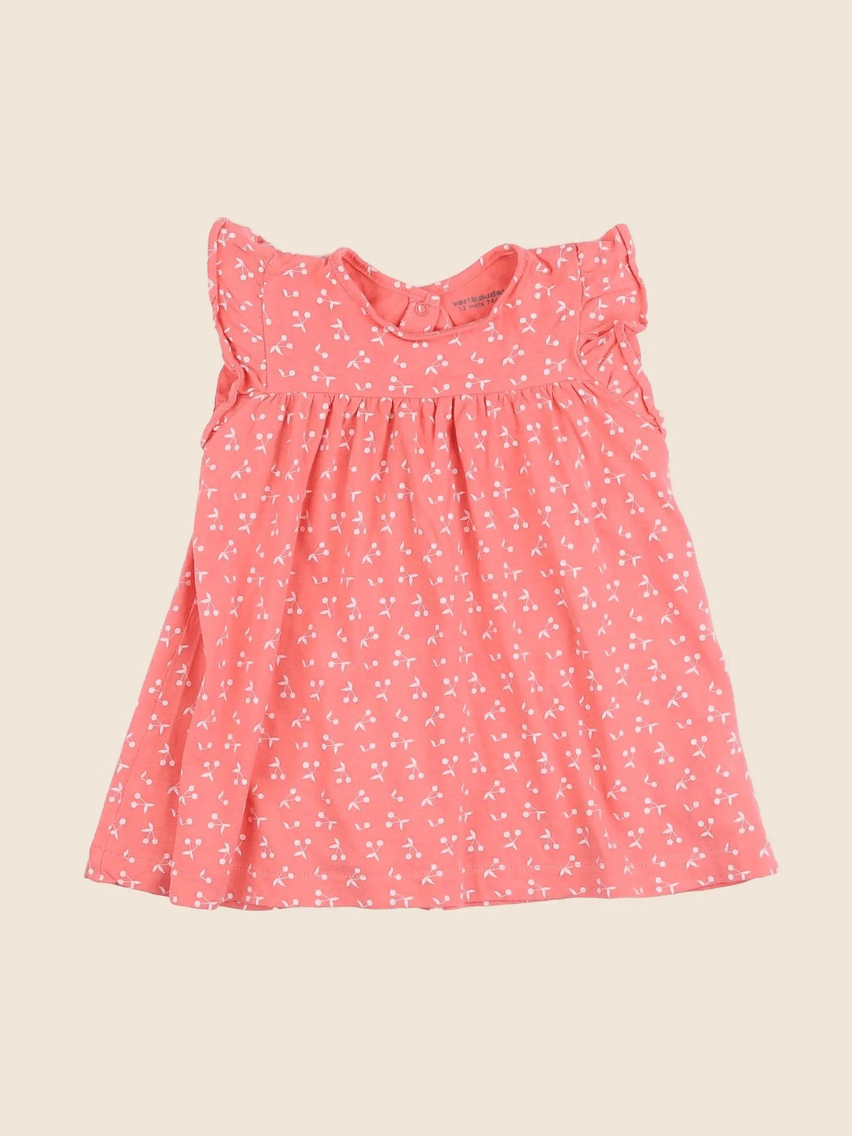 Vertbaudet - robe rose - 12 mois