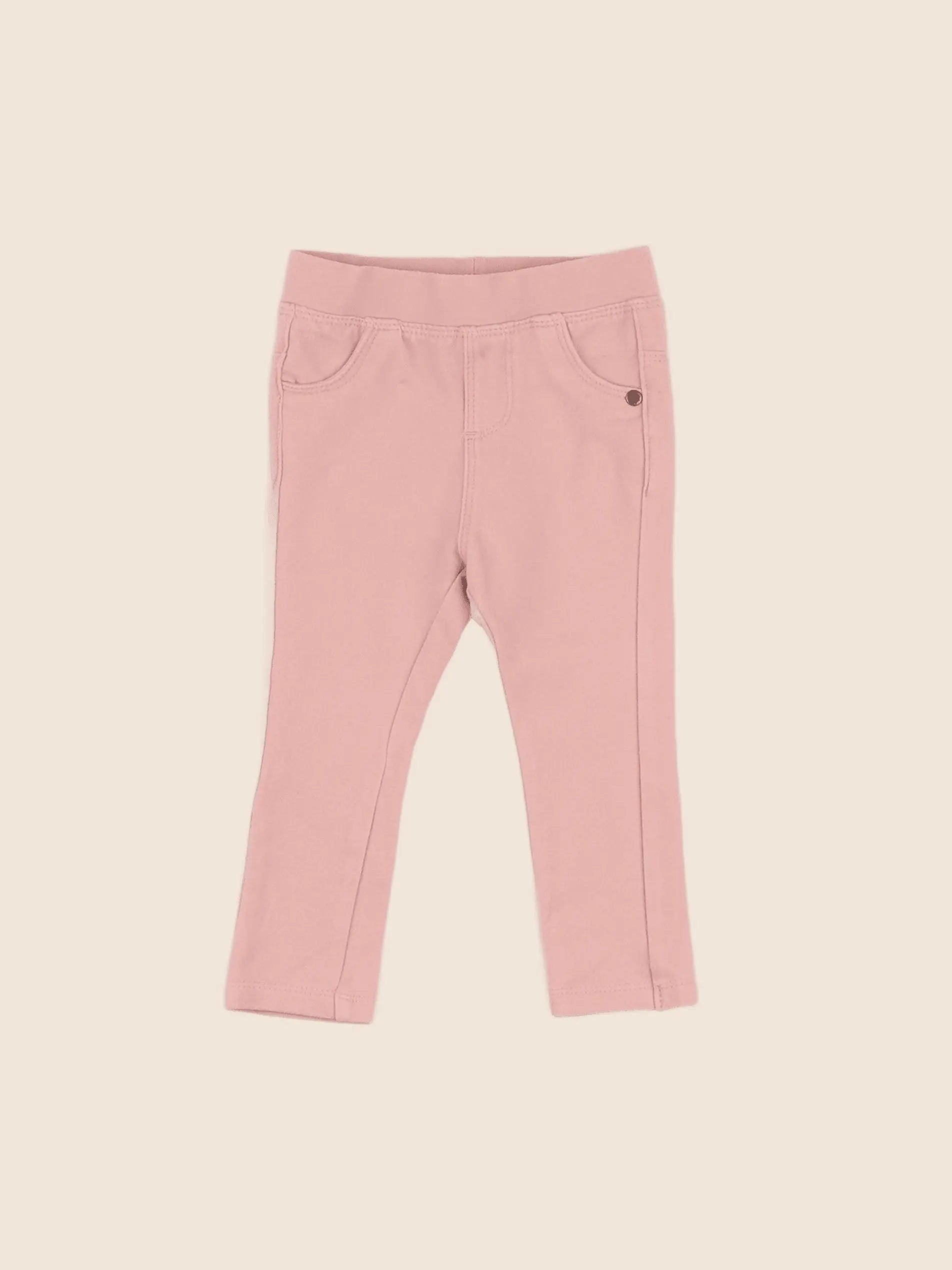 Vertbaudet - jegging rose - 6 mois