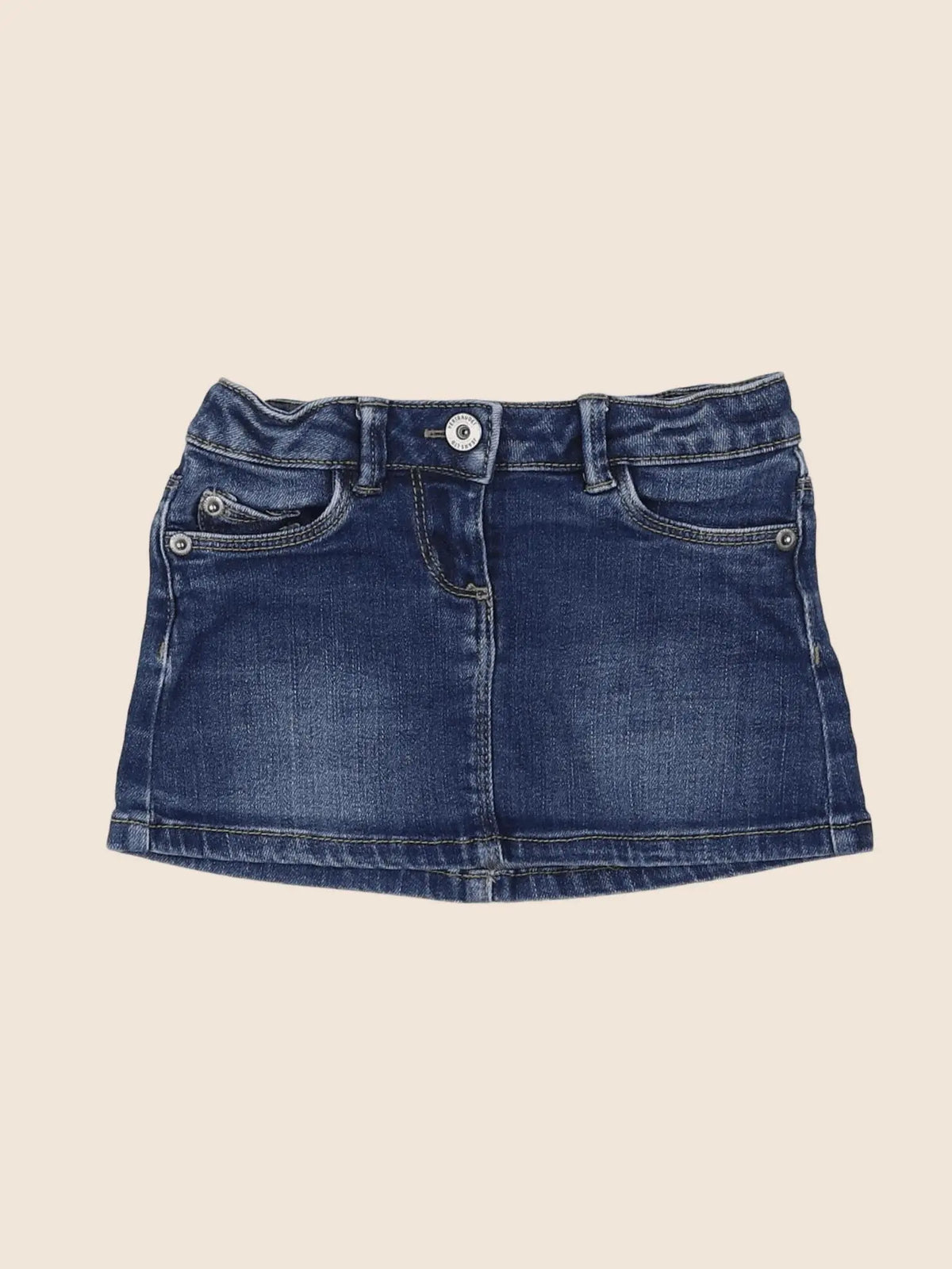 Vertbaudet - jupe bleu - 2 ans