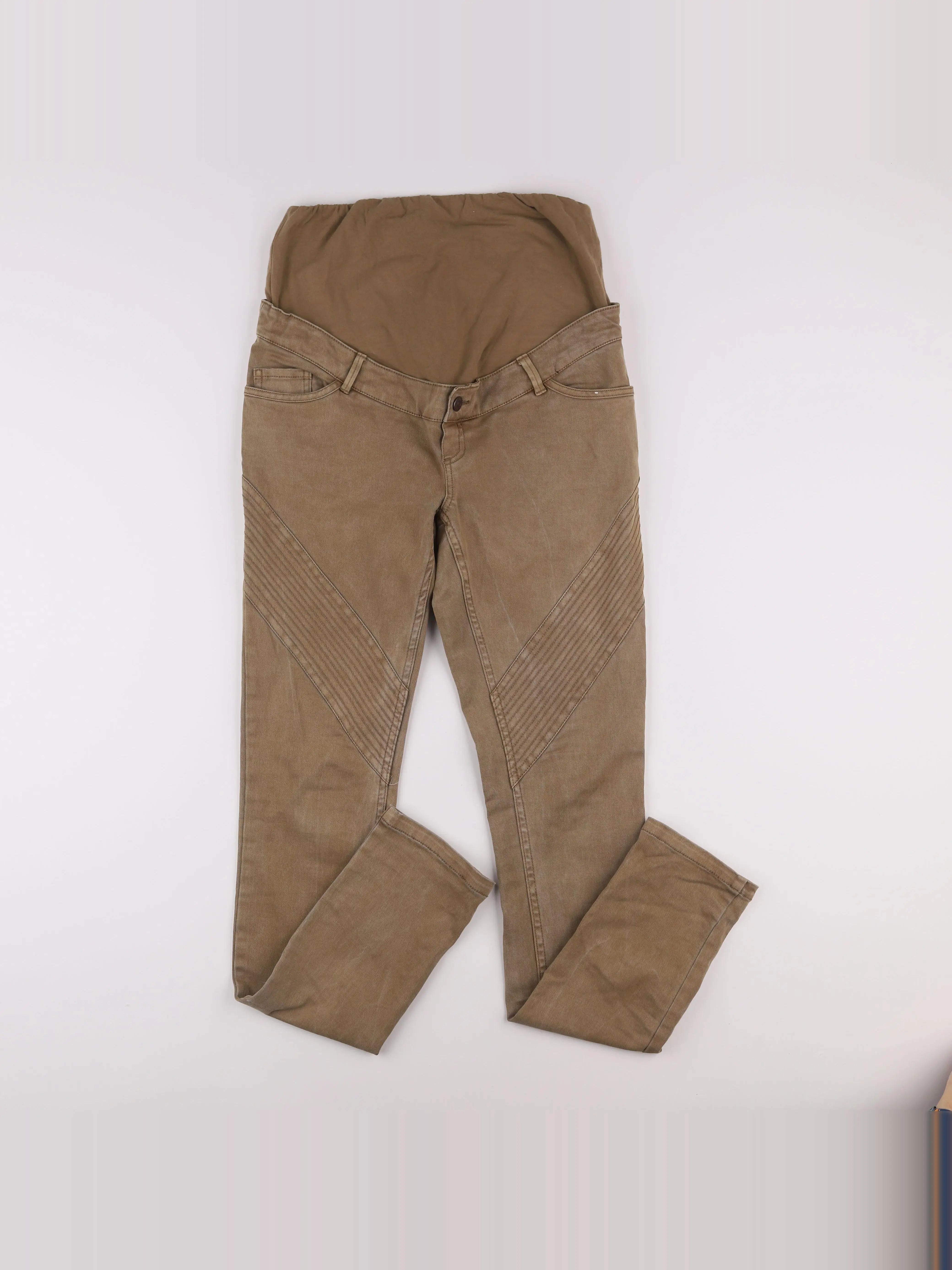 Vertbaudet - jean grossesse marron - 40