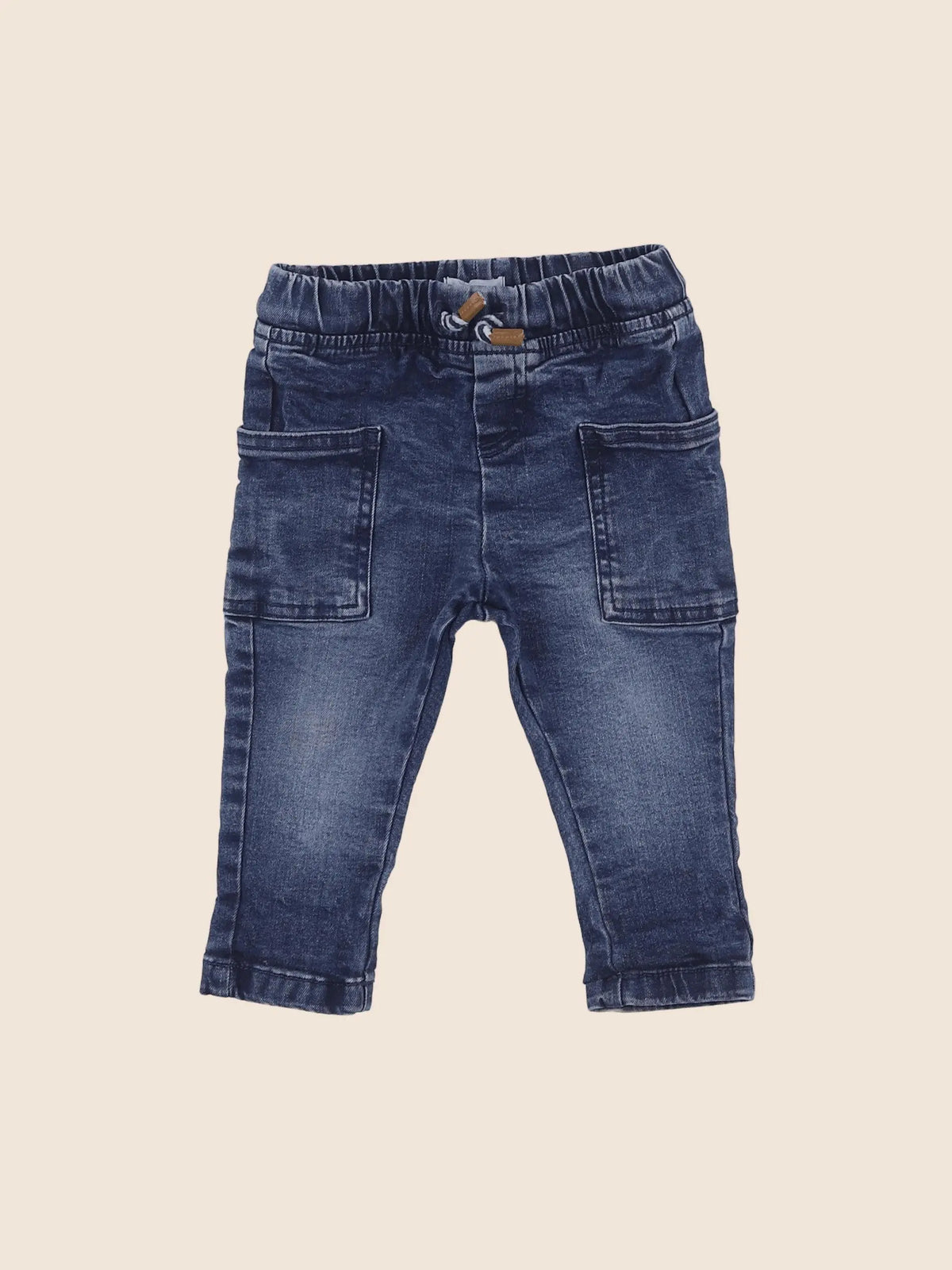 Vertbaudet - jean bleu - 9 mois