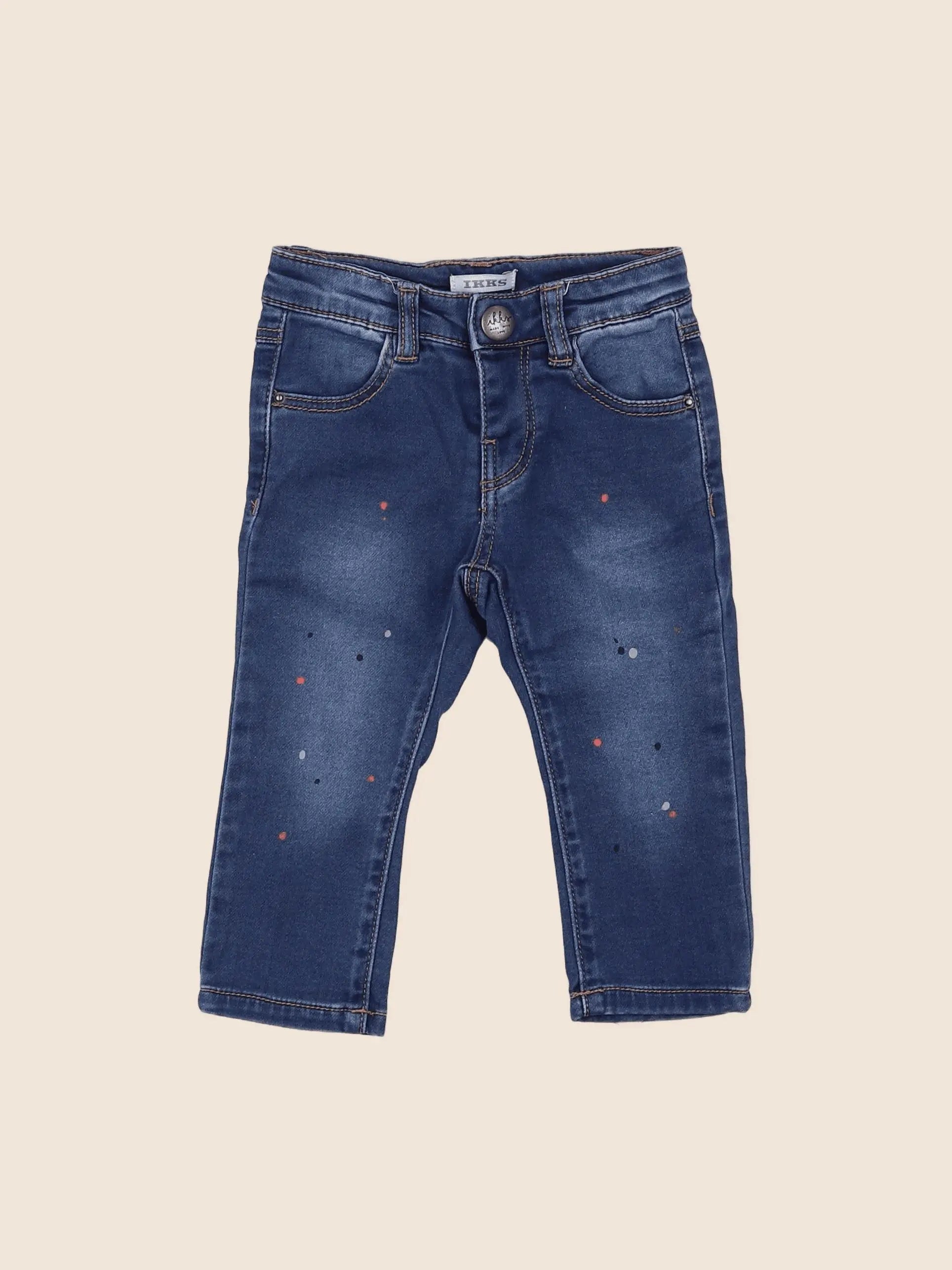 IKKS - jean bleu - 6 mois