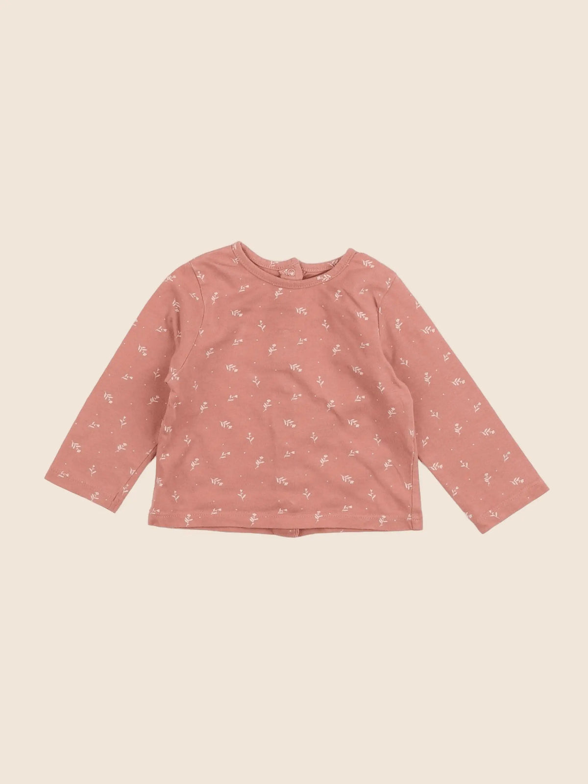 Vertbaudet - tee-shirt rose - 6 mois