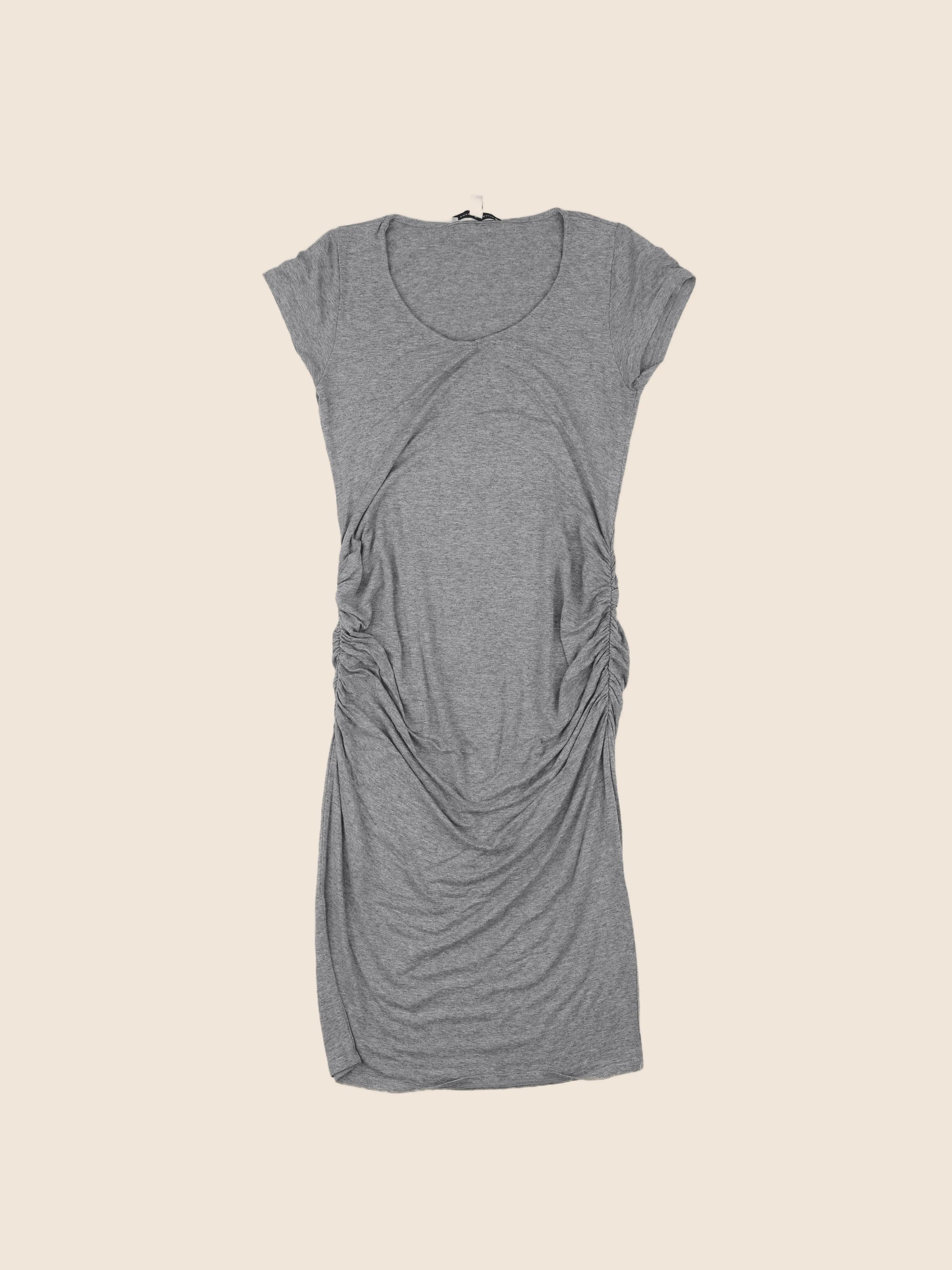 Envie de fraise - robe grossesse gris - 36 à 38