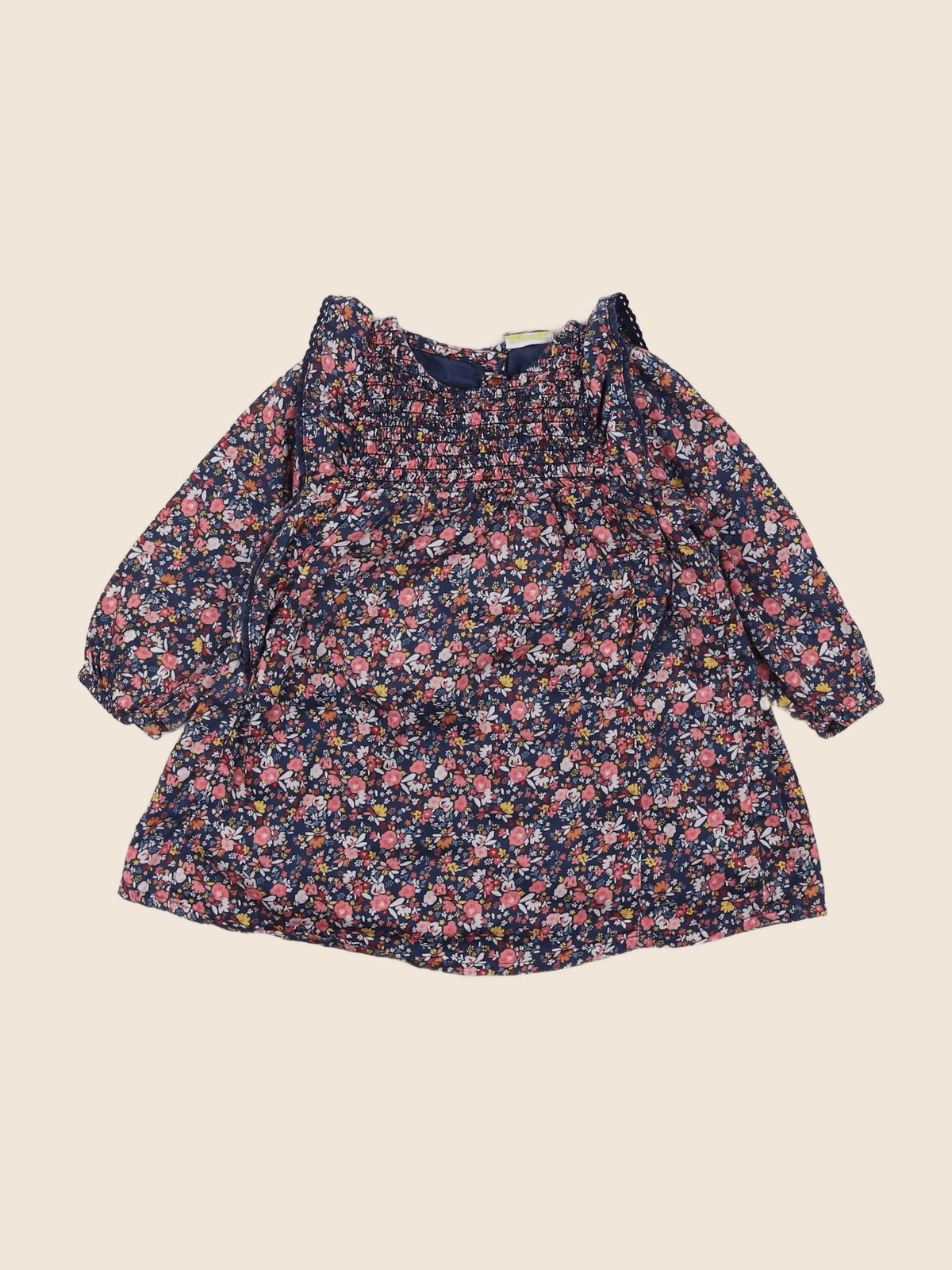 Tape à l'oeil - robe multicolore - 12 mois
