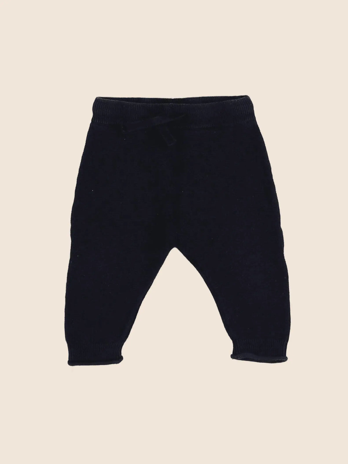 H&M - legging bleu - 6 mois