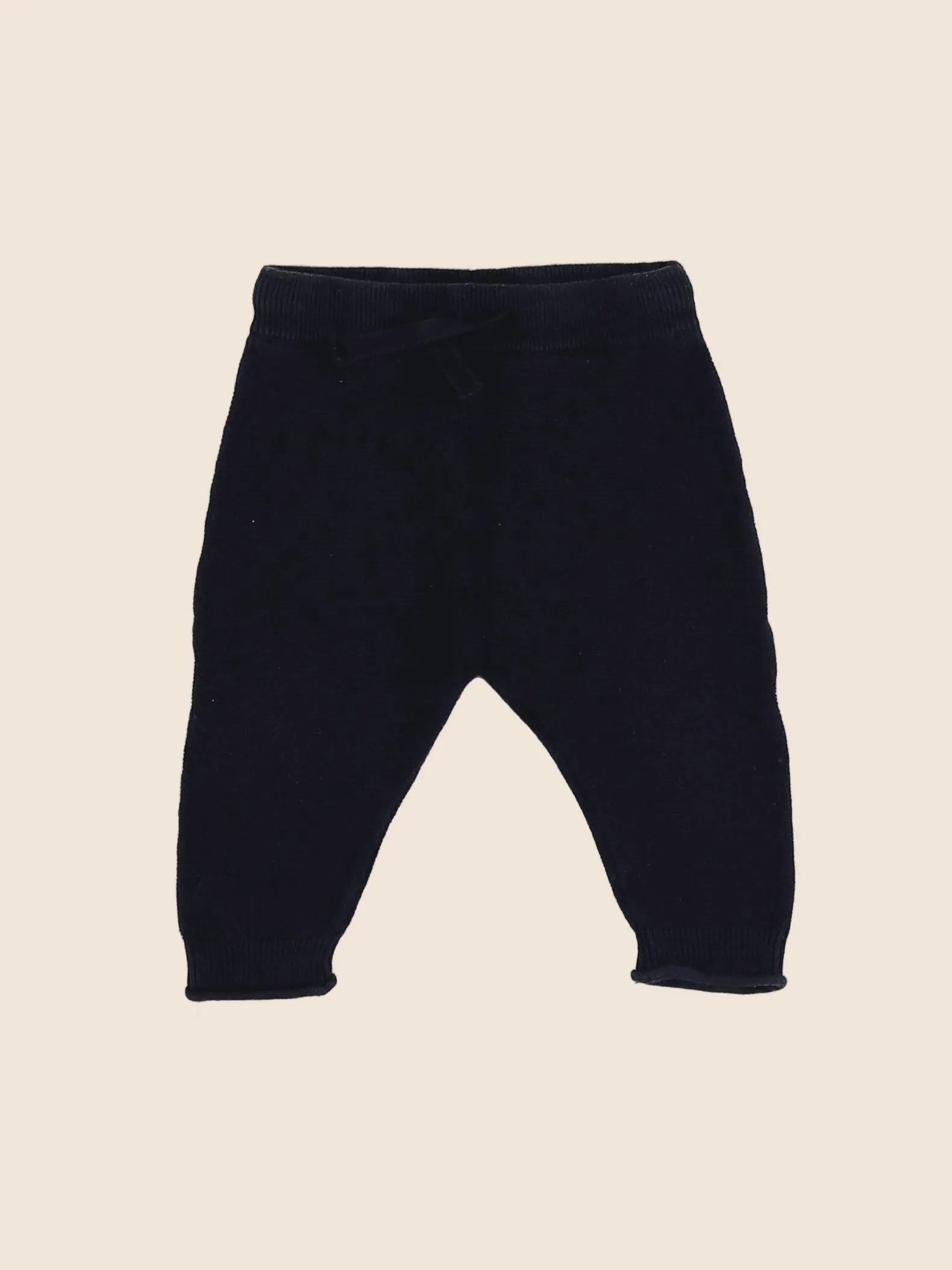 H&M - legging bleu - 6 mois