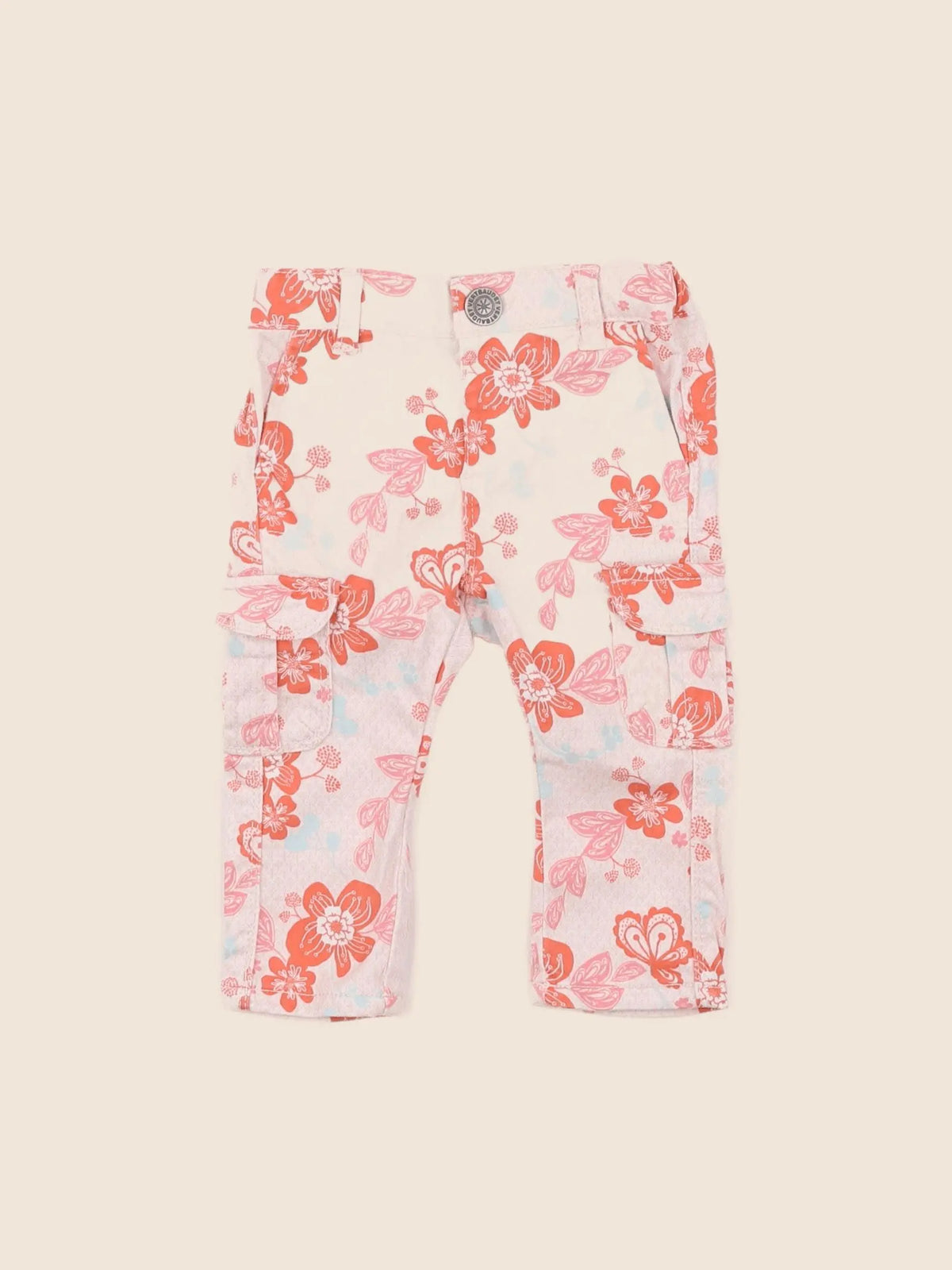 Vertbaudet - pantalon multicolore - 6 mois
