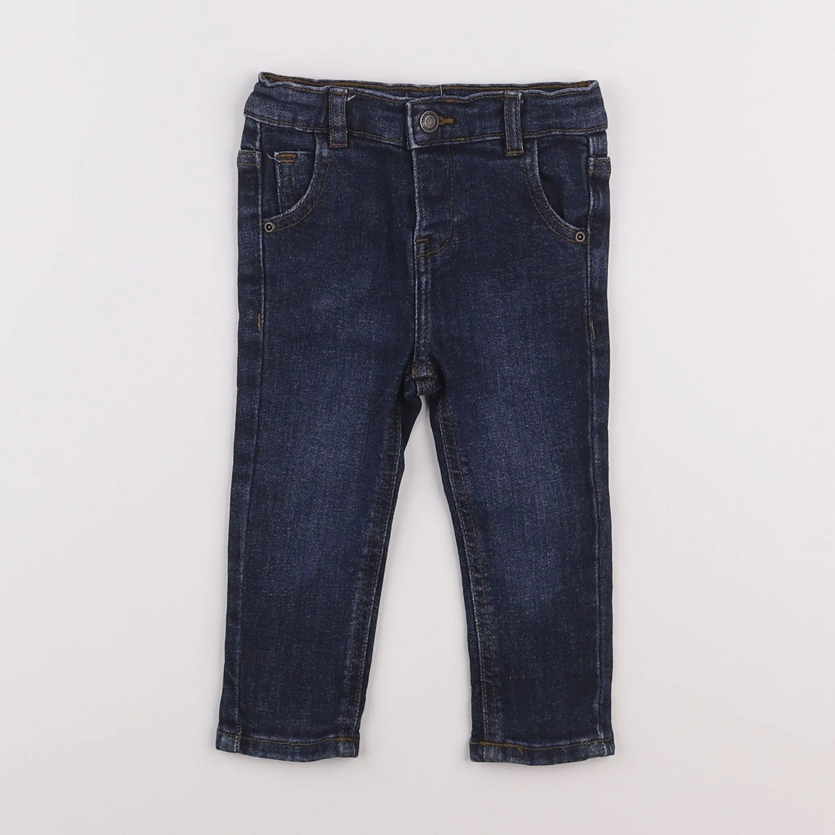 Vertbaudet - jean bleu - 9 mois