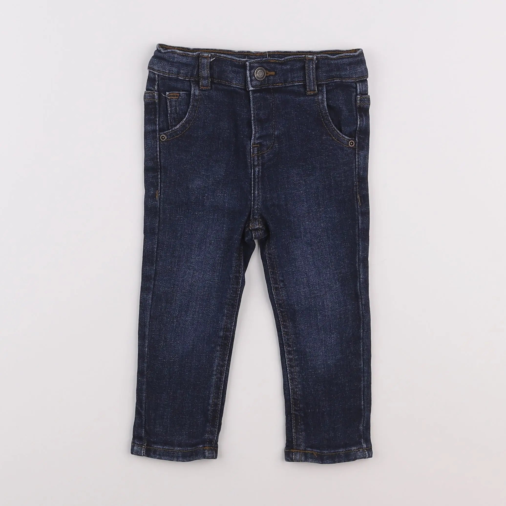 Vertbaudet - jean bleu - 9 mois