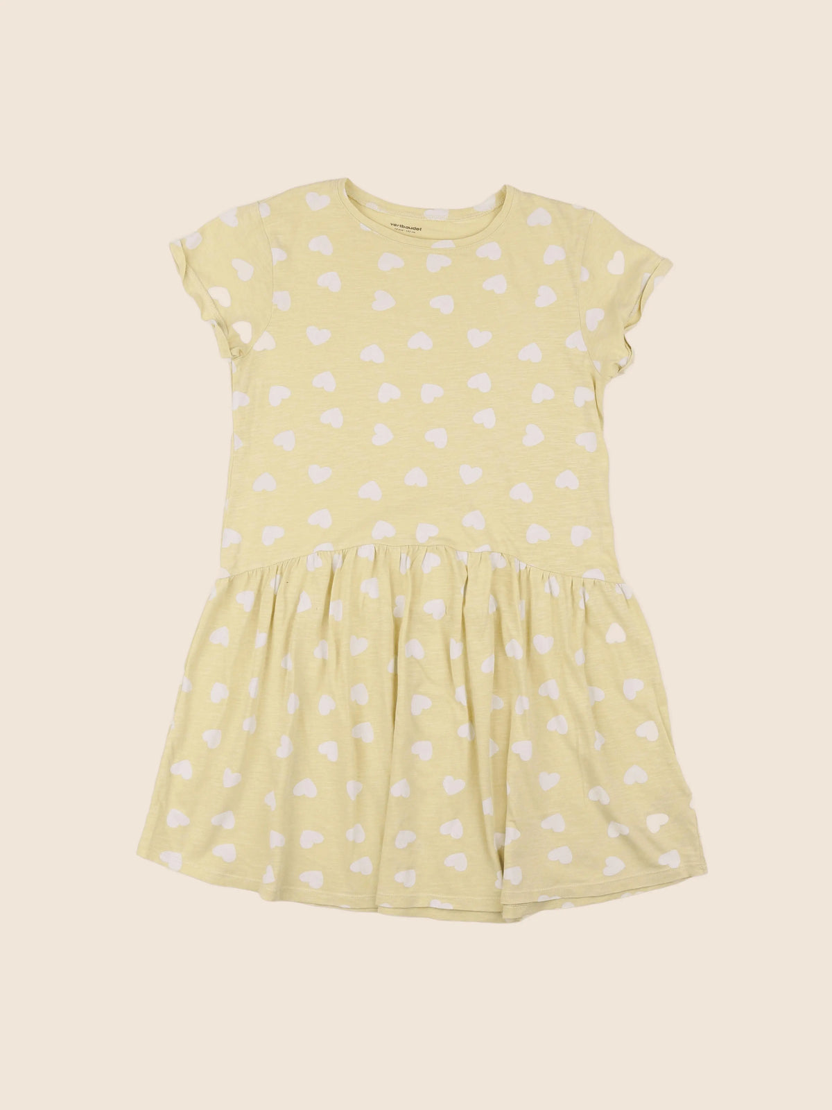 Vertbaudet - robe jaune - 12 ans