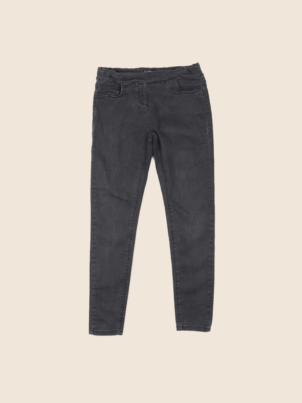 Vertbaudet - jegging gris - 12 ans