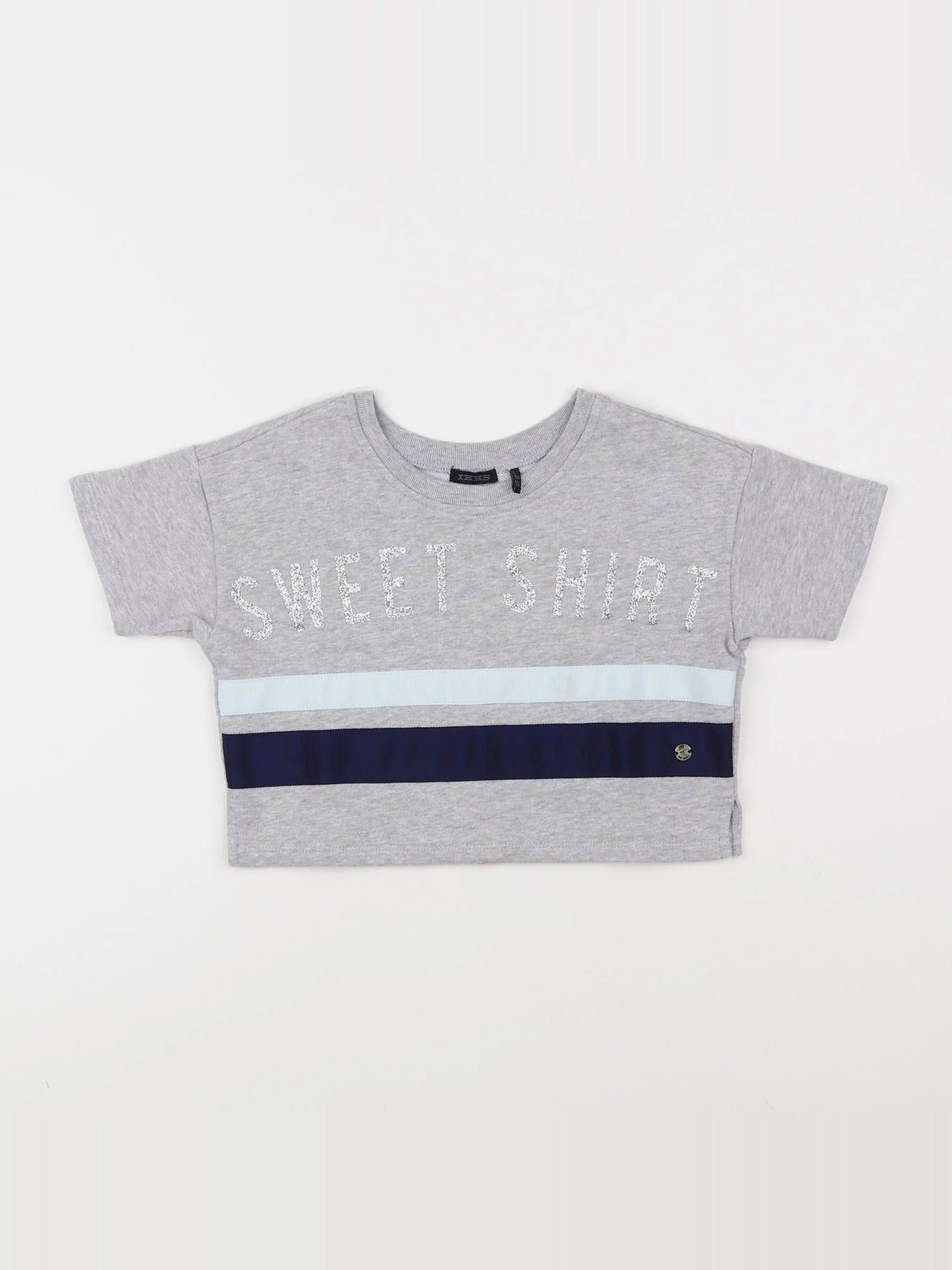 IKKS - tee-shirt gris - 6 ans