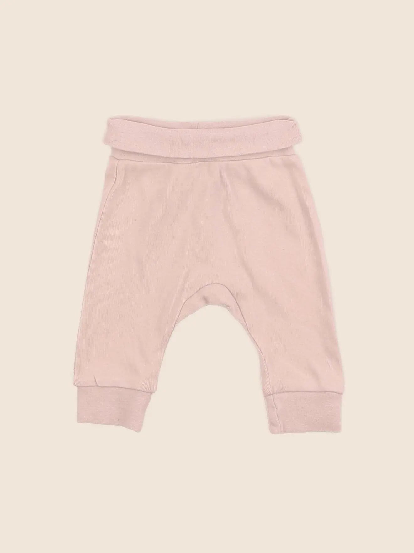 H&M - sarouel rose - 0/1 mois