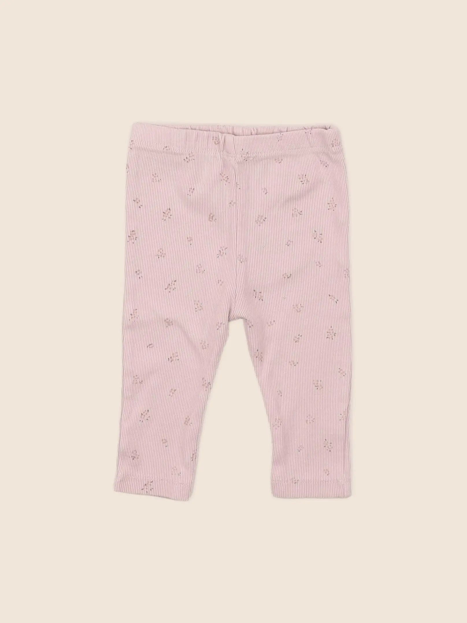 Vertbaudet - legging rose - 6 mois
