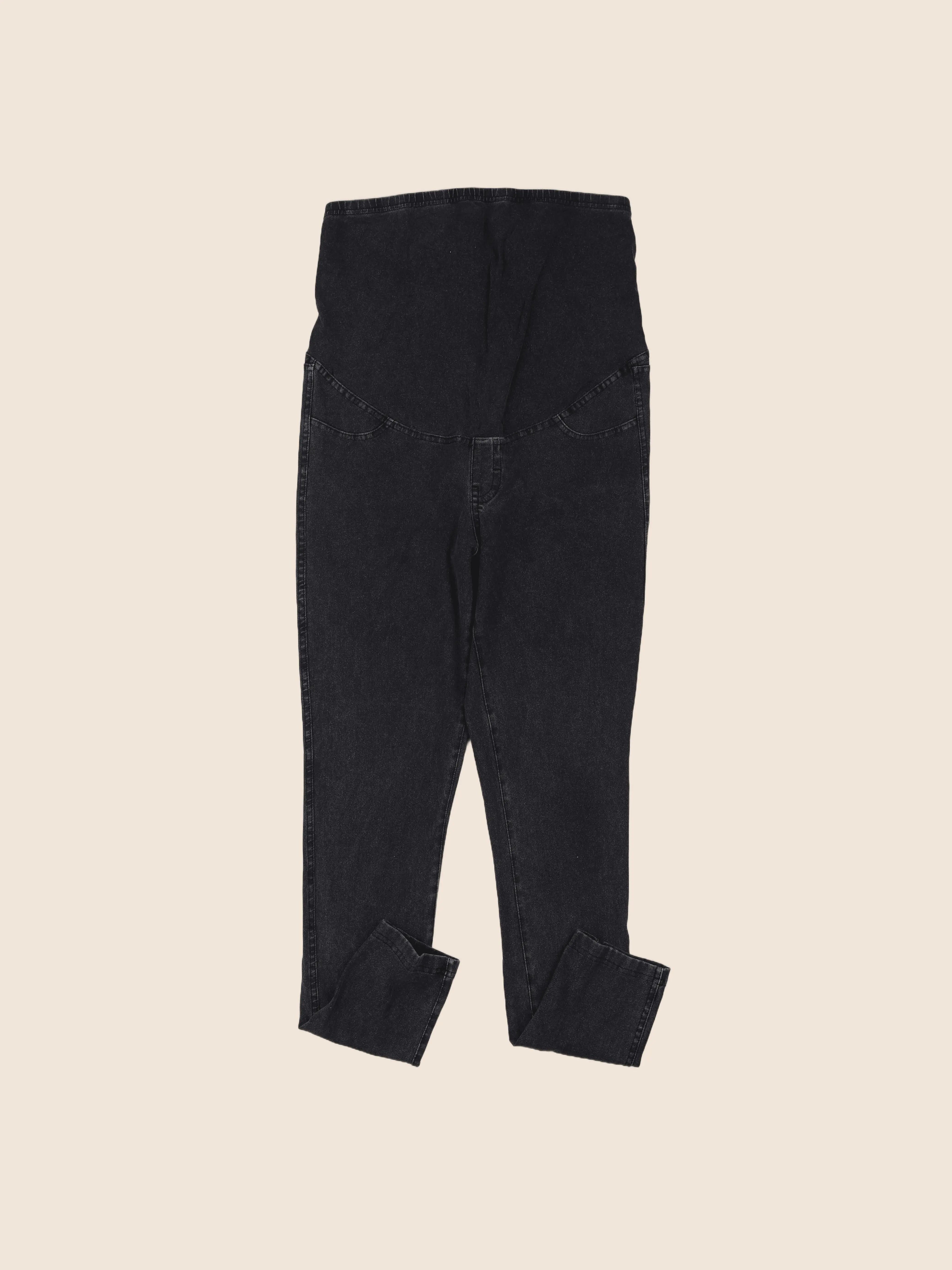 H&M - jean grossesse gris - 38