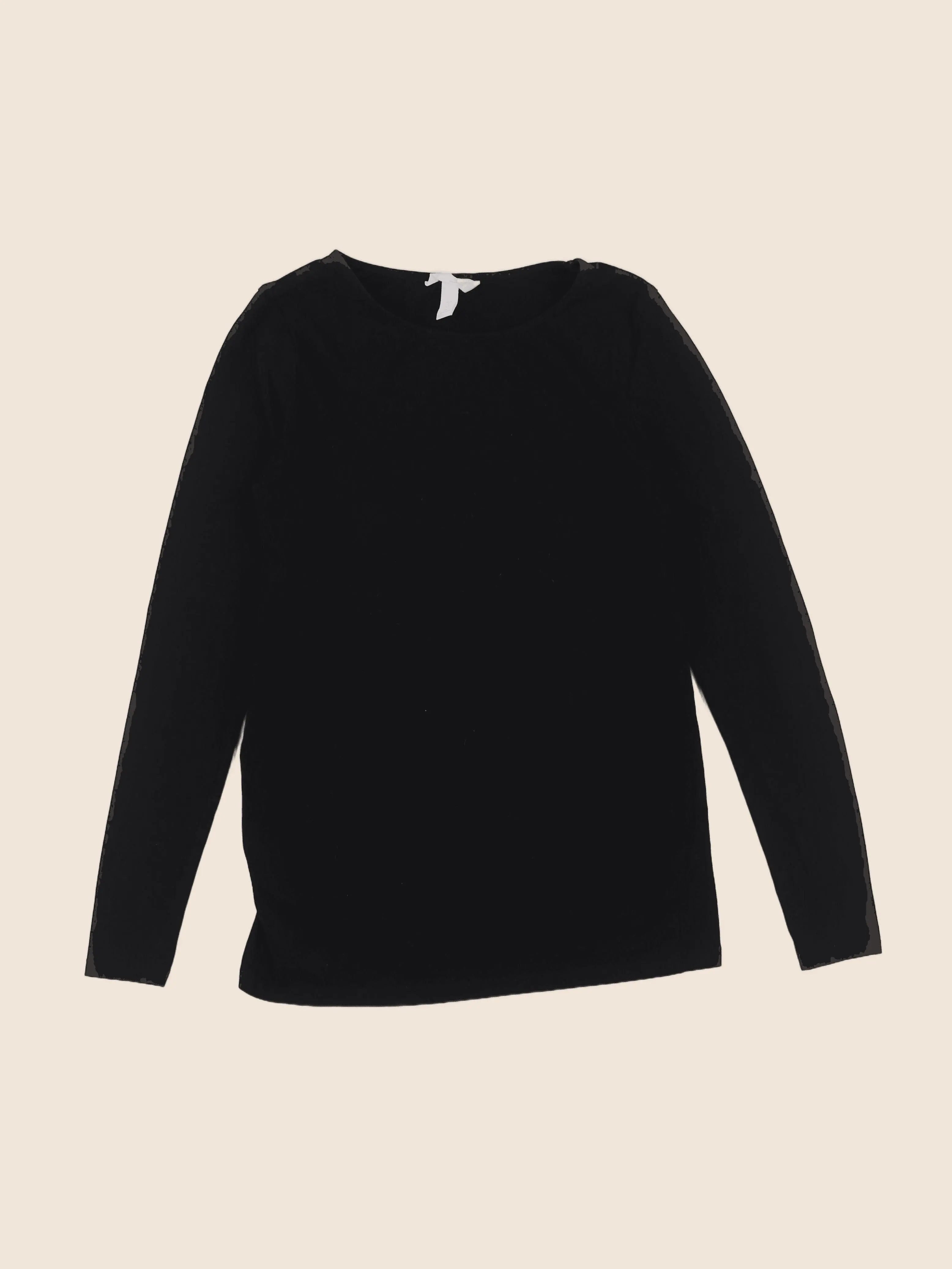 H&M - tee-shirt grossesse noir - 36 à 38