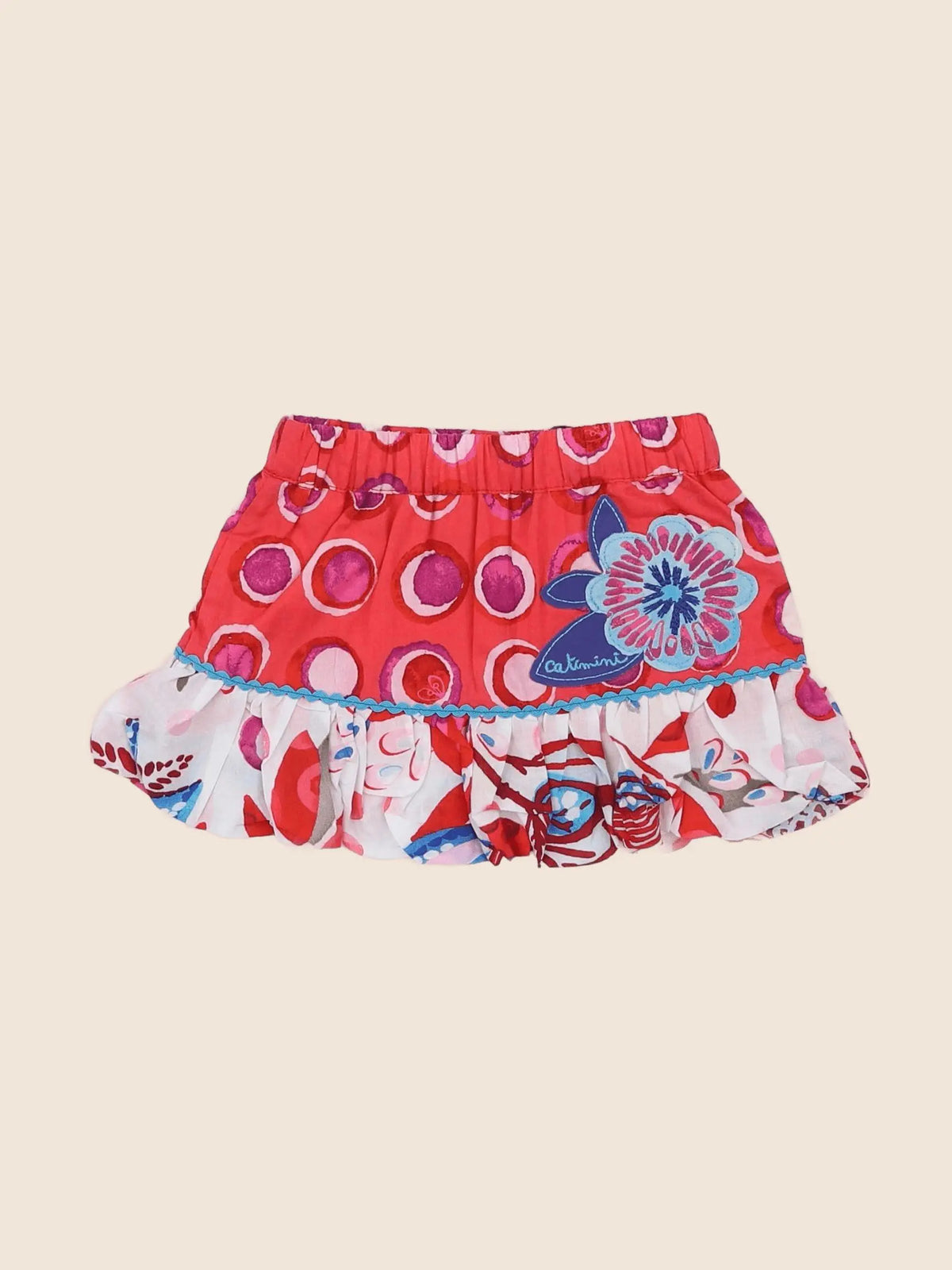 Catimini - jupe multicolore - 6 mois