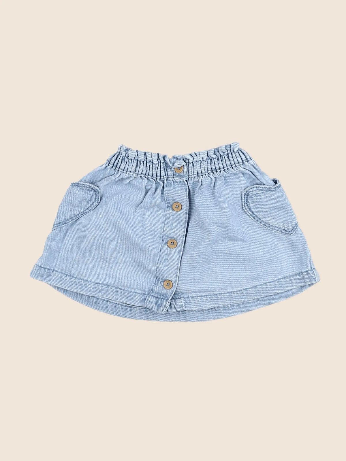 Vertbaudet - jupe bleu - 18 mois