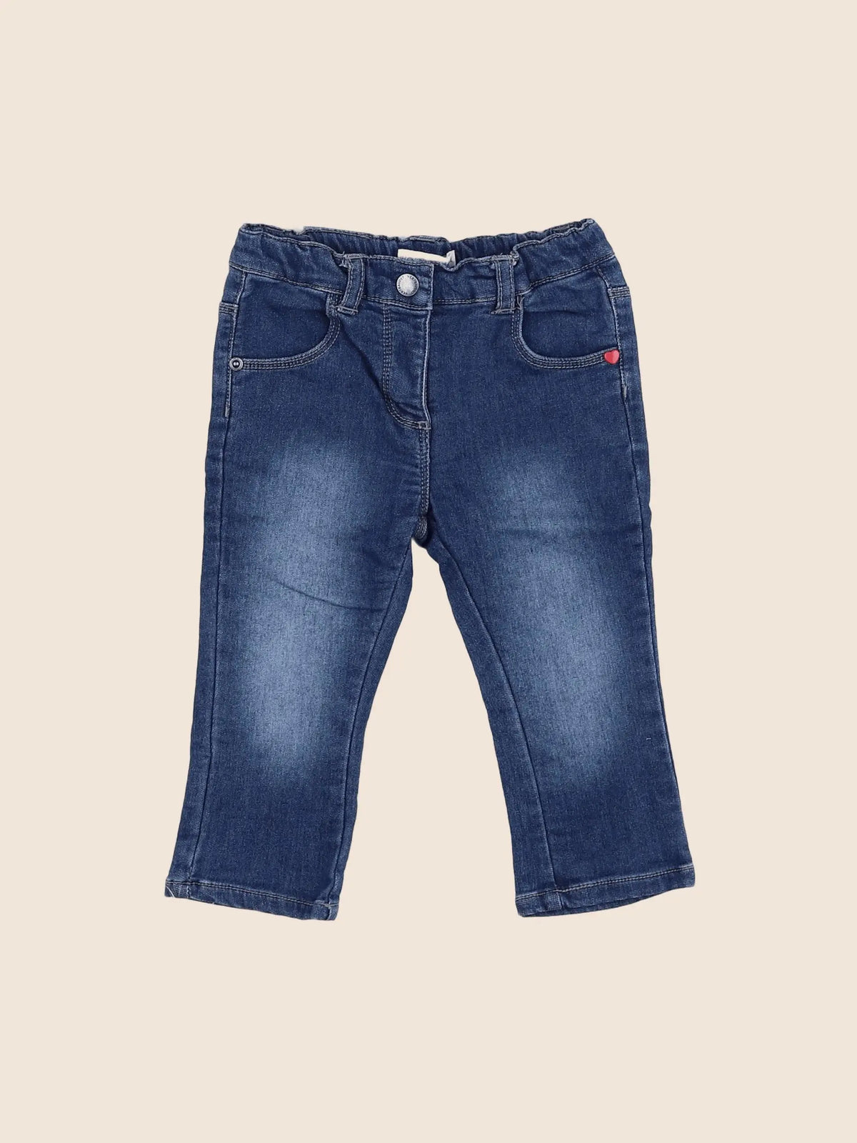 Vertbaudet - jean bleu - 12 mois