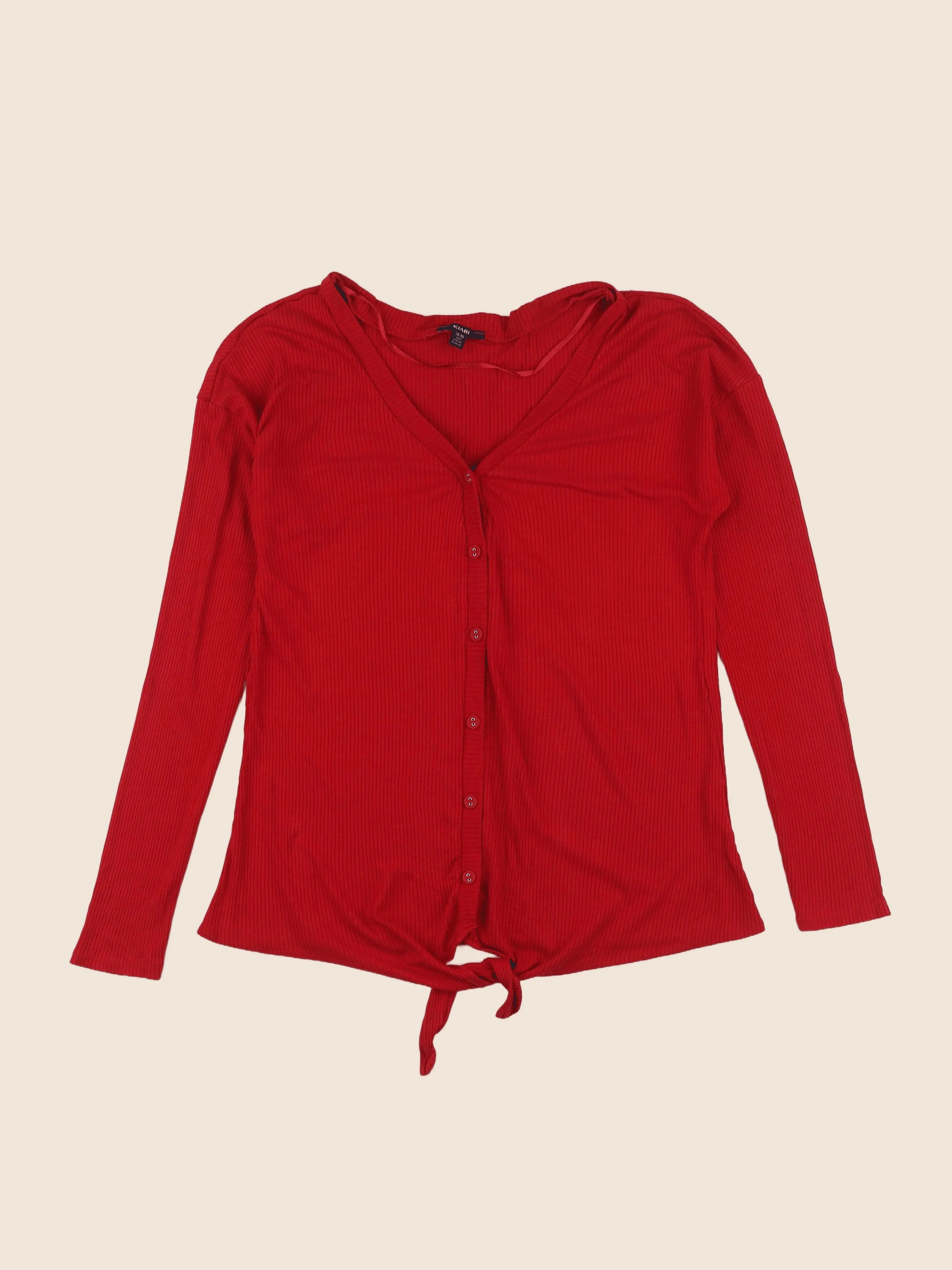 Kiabi - tee-shirt grossesse rouge - 38 à 40