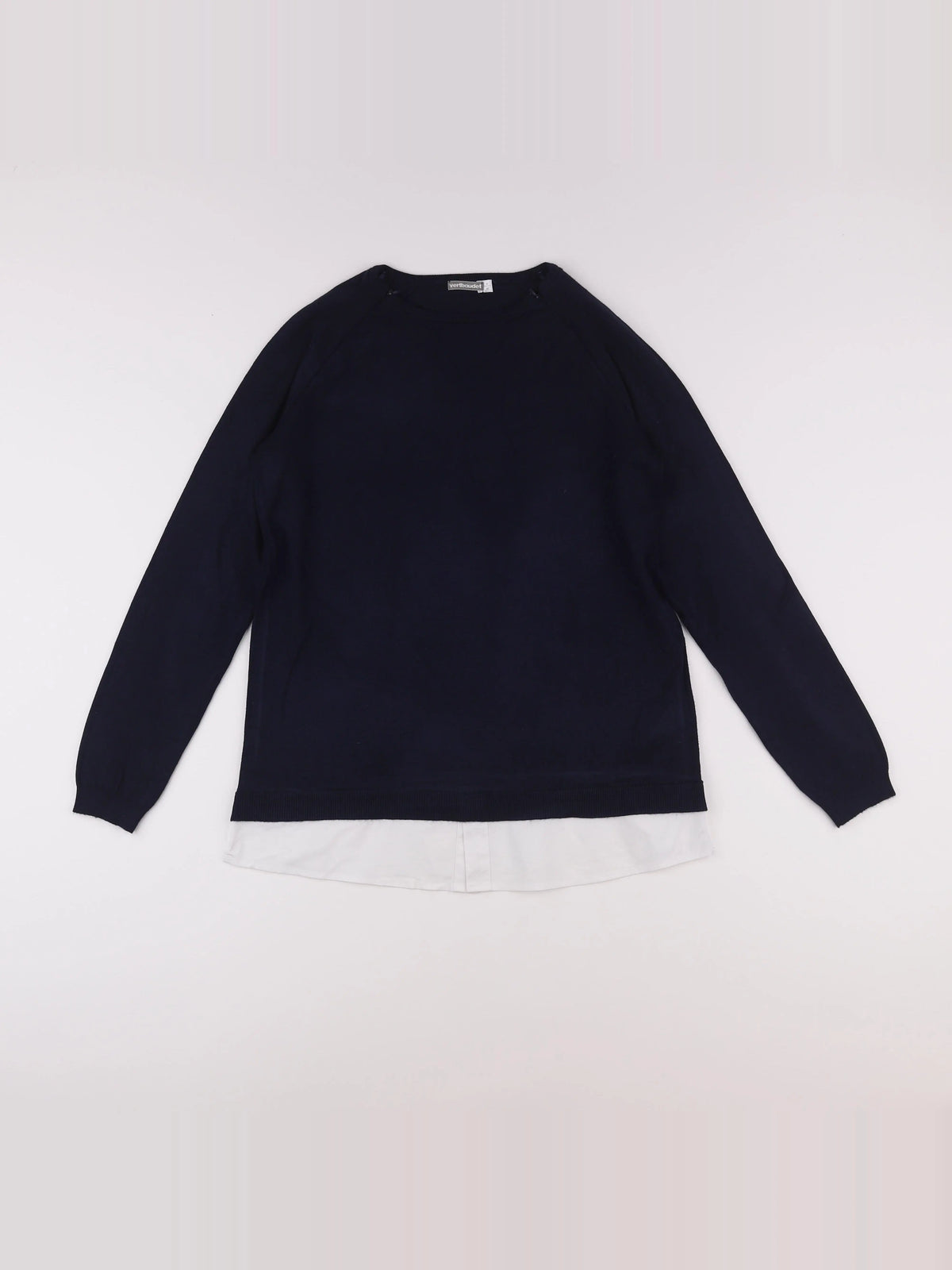 Vertbaudet - pull grossesse bleu - 34 à 36
