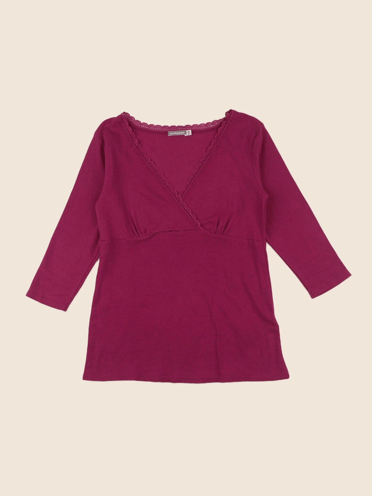 Vertbaudet - tee-shirt grossesse rose - 38 à 40