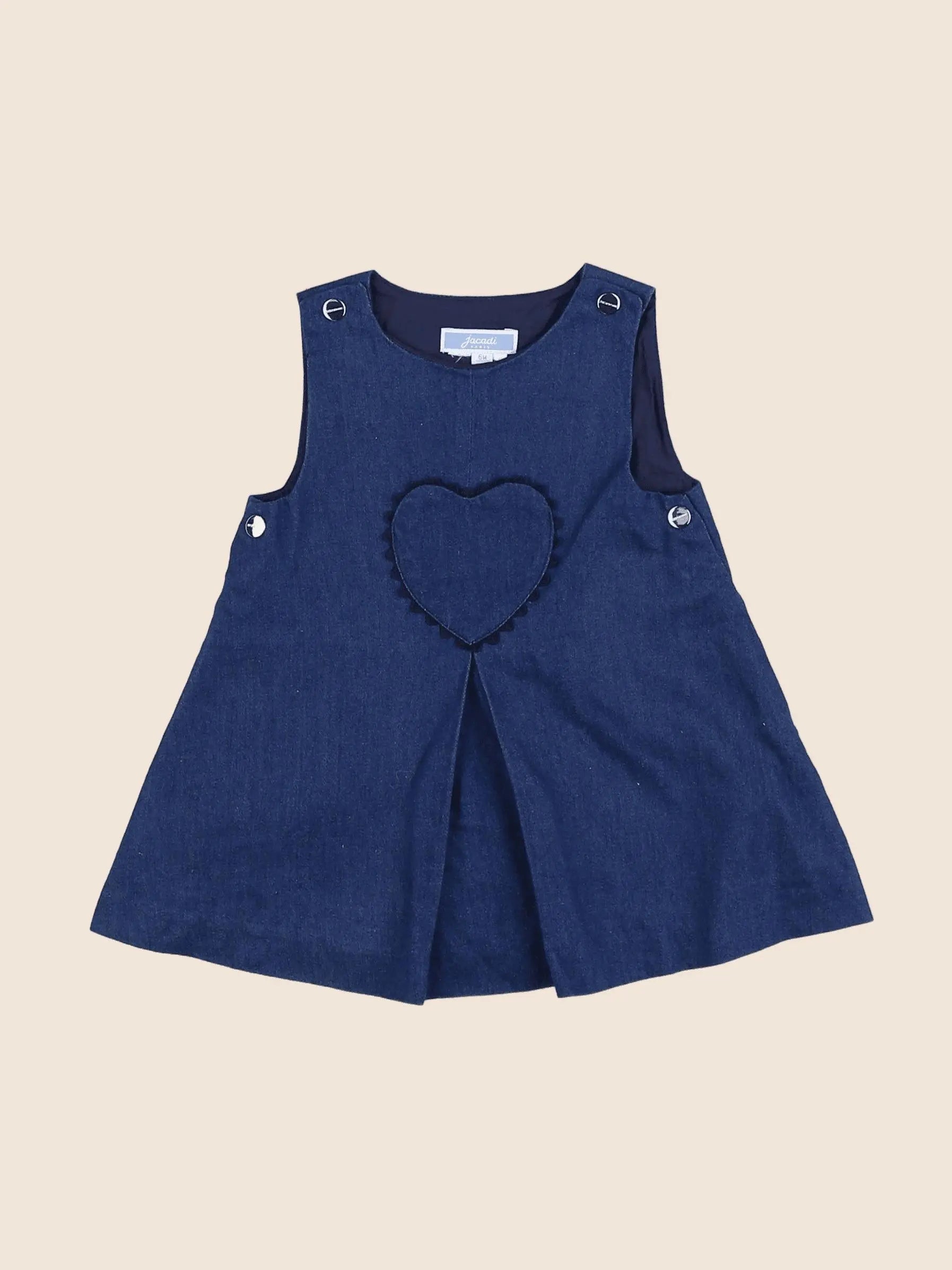 Jacadi - robe bleu - 6 mois