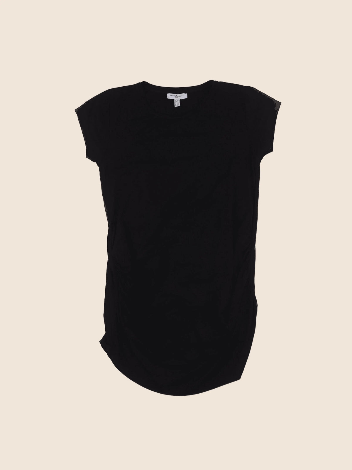 Envie de fraise - tee-shirt grossesse noir - 36 à 38