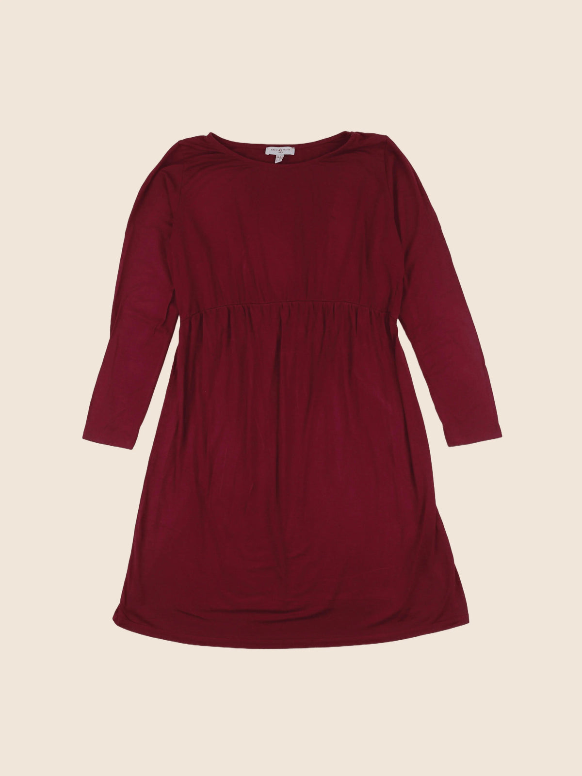 Envie de fraise - robe grossesse rouge - 42 à 44