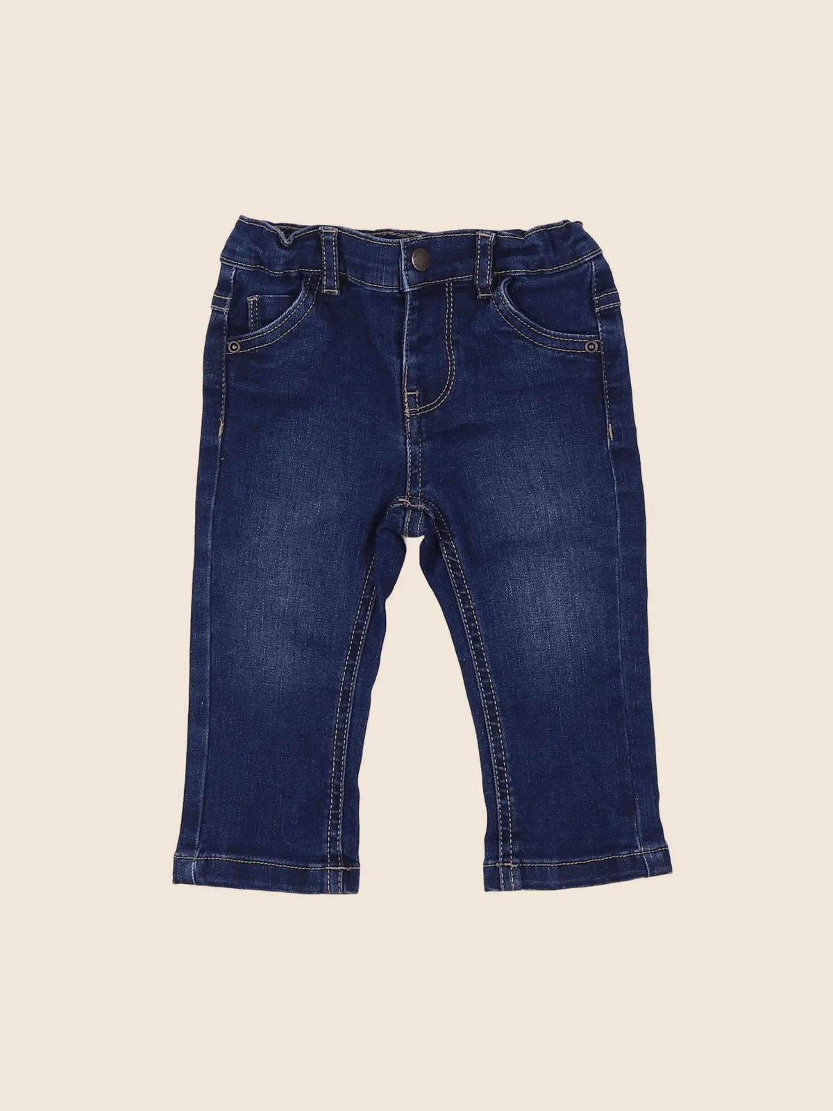Vertbaudet - jean bleu - 12 mois