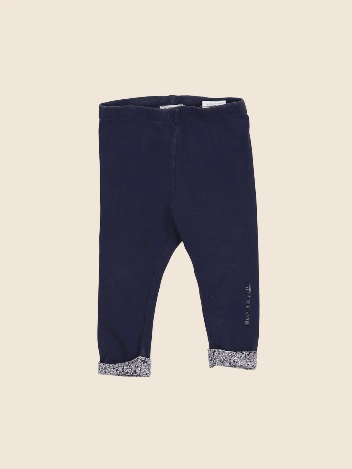 IKKS - legging bleu - 6 mois