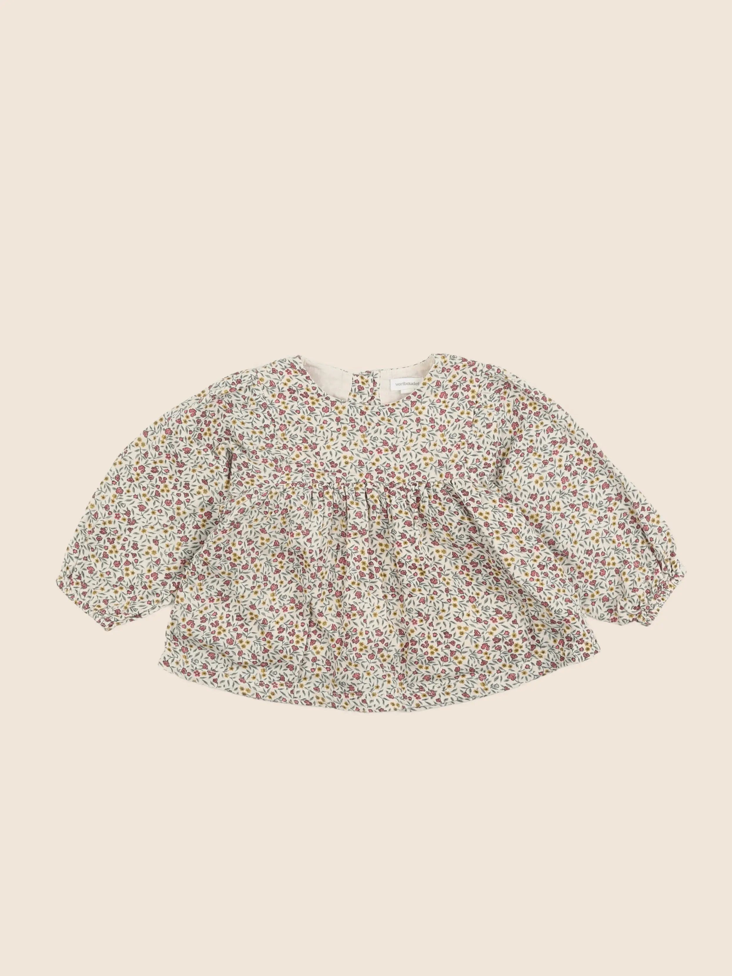 Vertbaudet - blouse multicolore - 18 mois