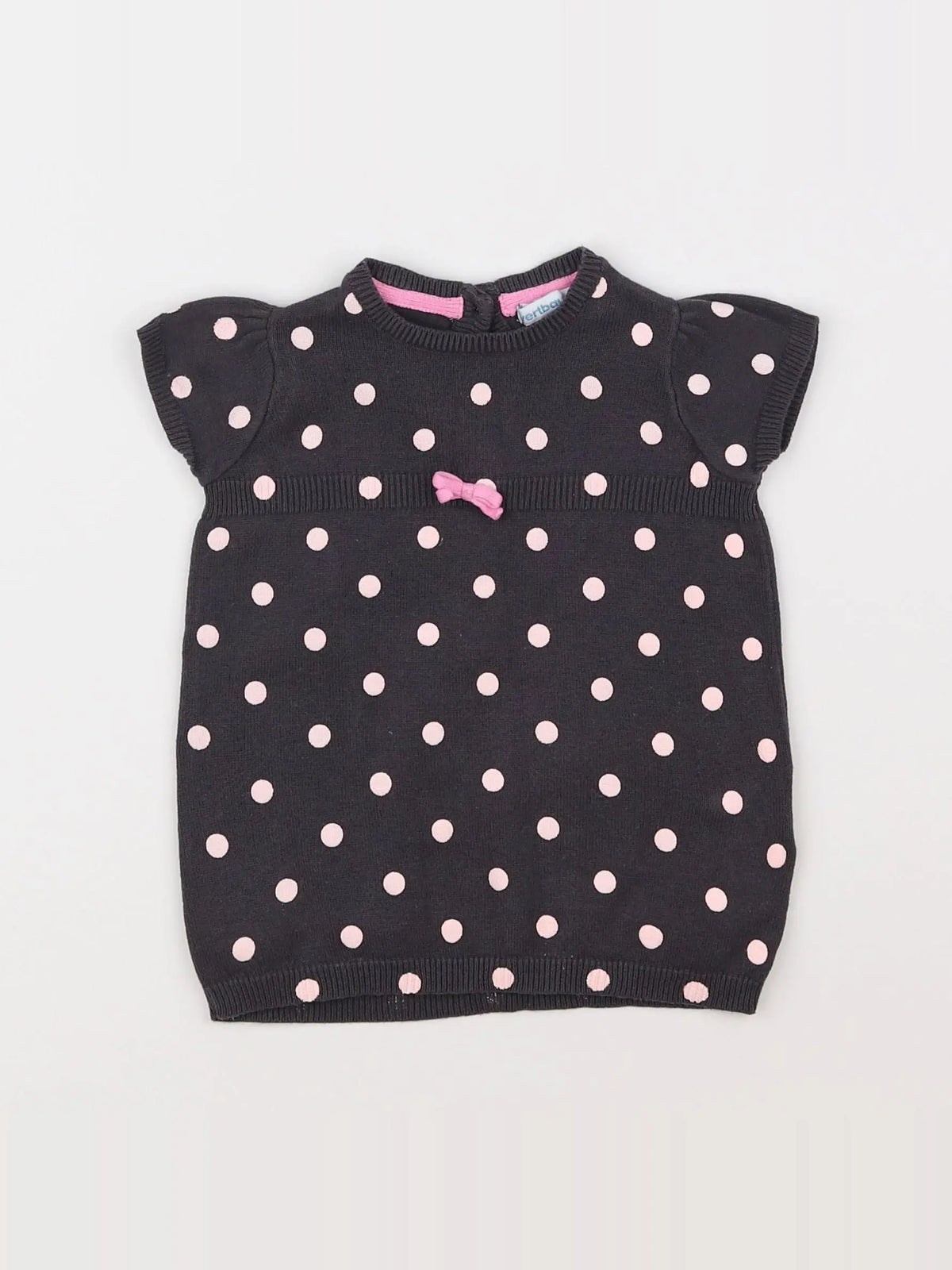 Vertbaudet - robe violet - 3 mois