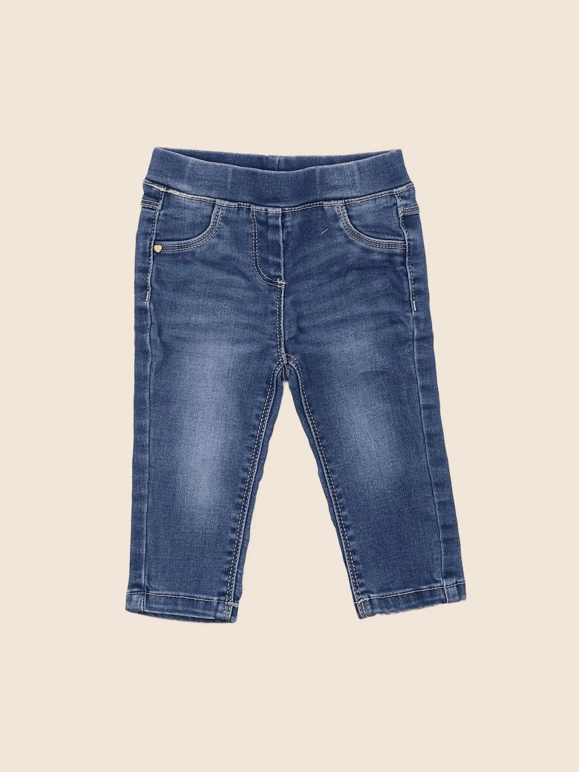 Tape à l'oeil - jegging bleu - 9 mois