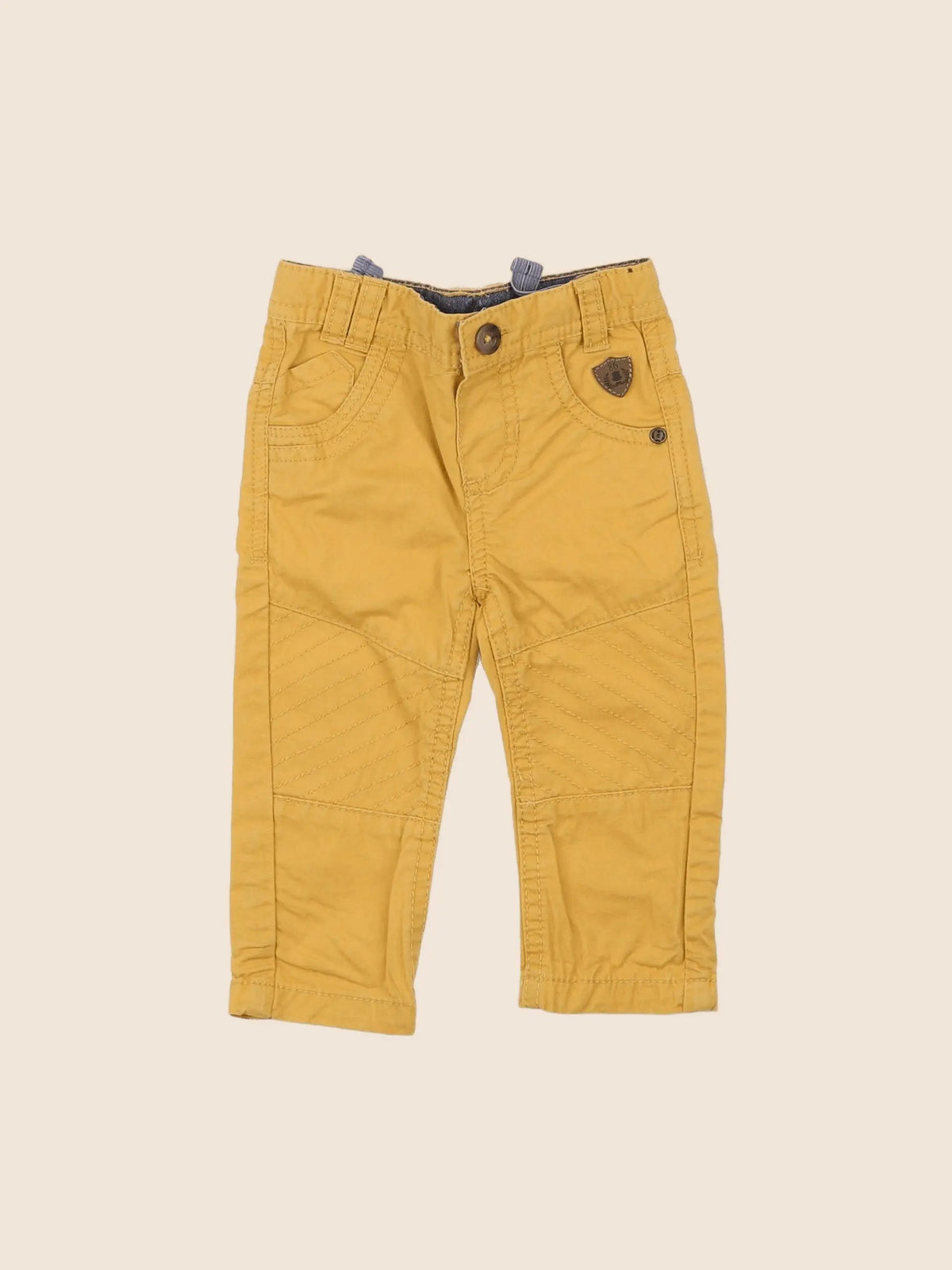 Tape à l'oeil - pantalon jaune - 3 mois