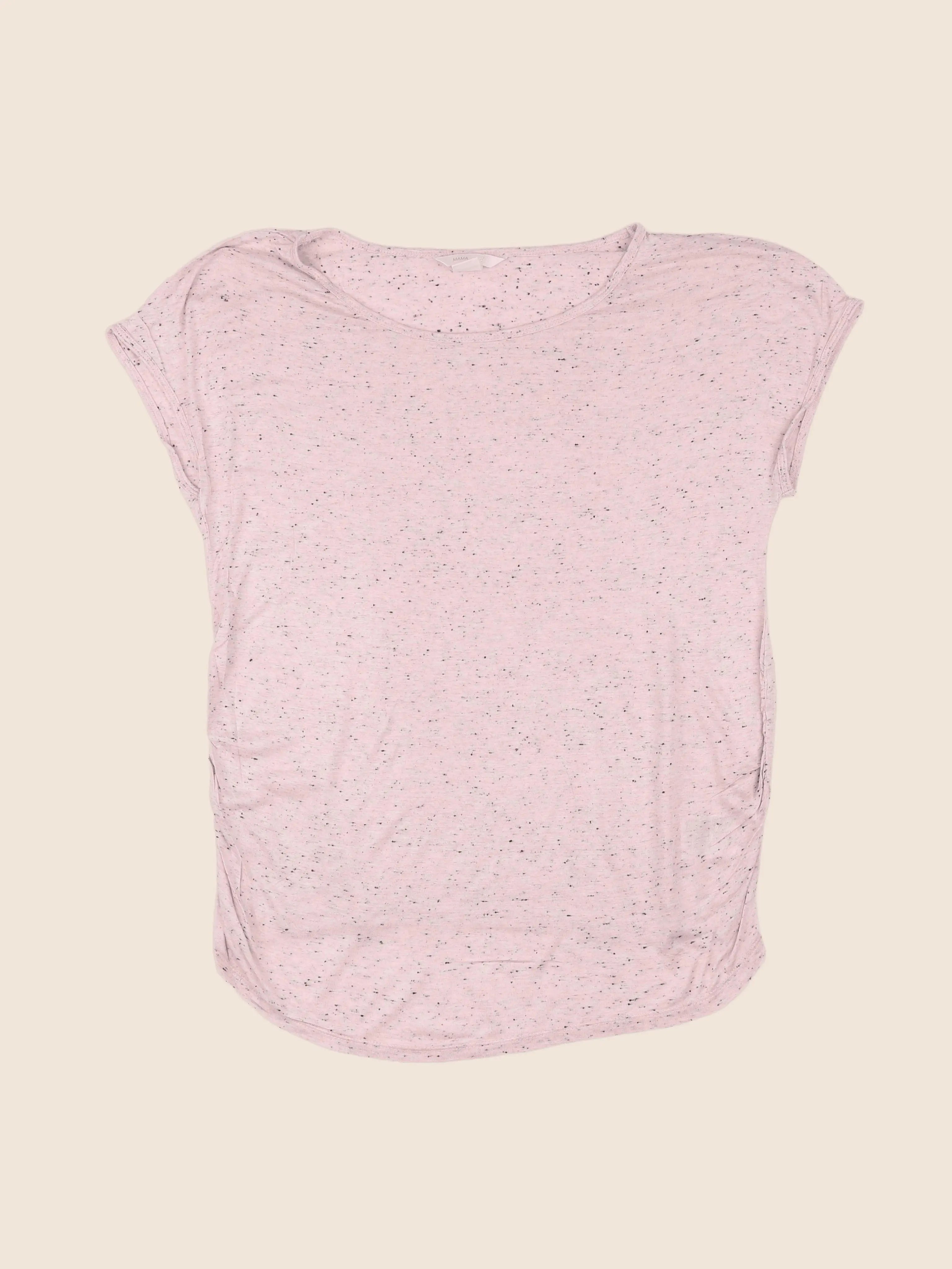 H&M - tee-shirt grossesse rose, noir - 36