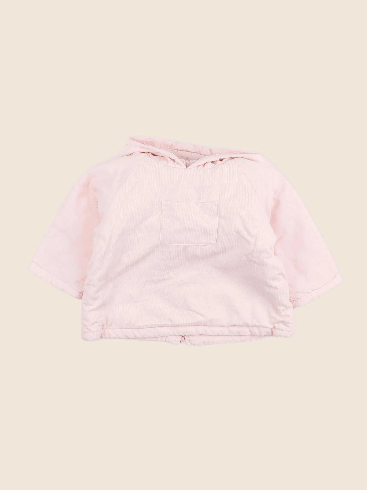 Boutchou - manteau rose - 12 mois