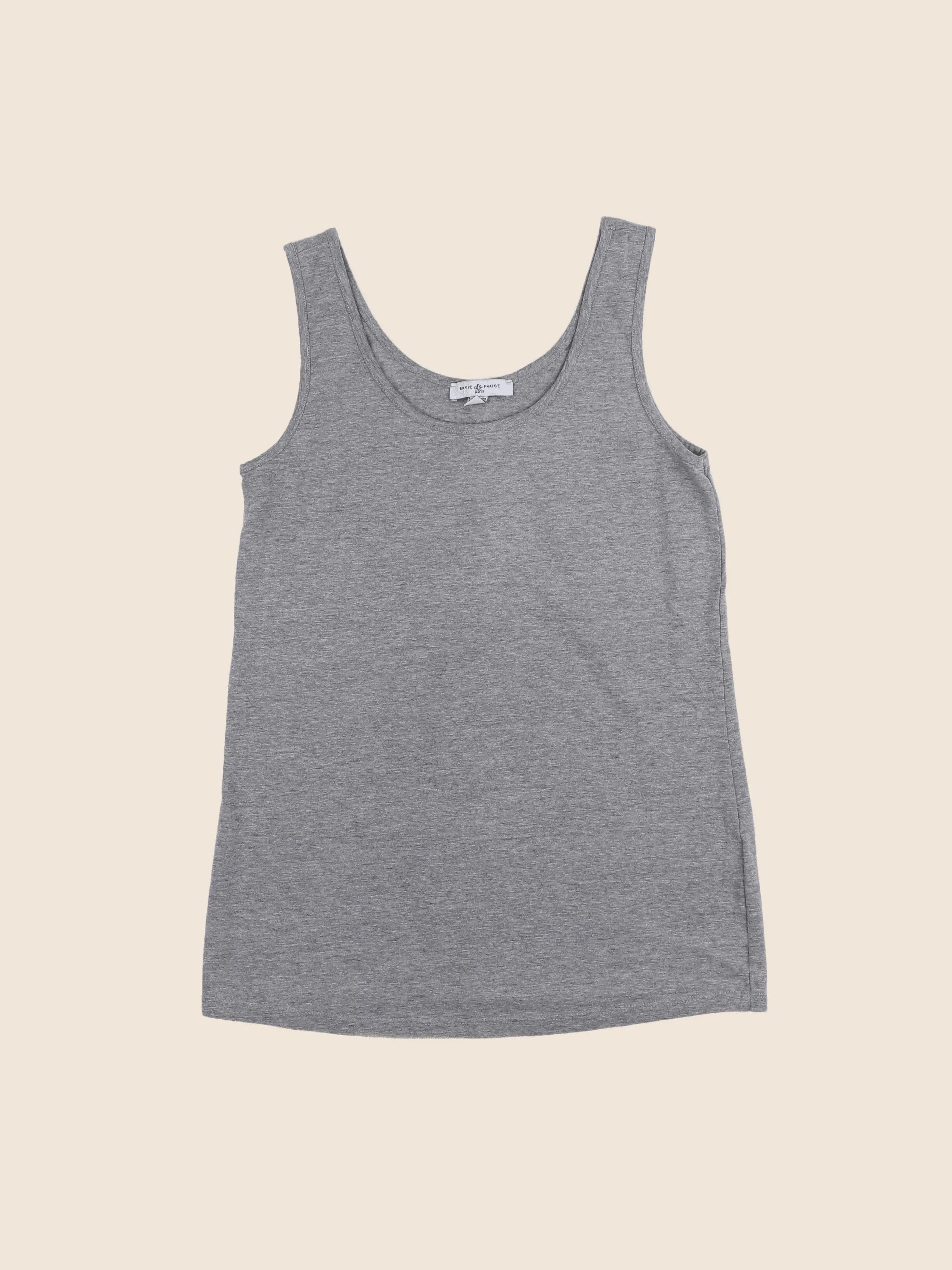 Envie de fraise - débardeur grossesse gris - 36 à 38