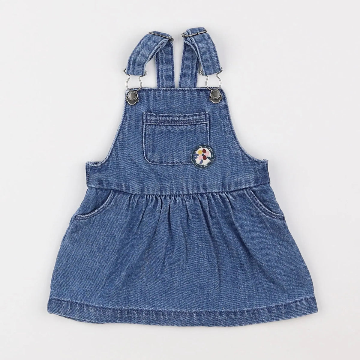 Vertbaudet - robe bleu - 6 mois