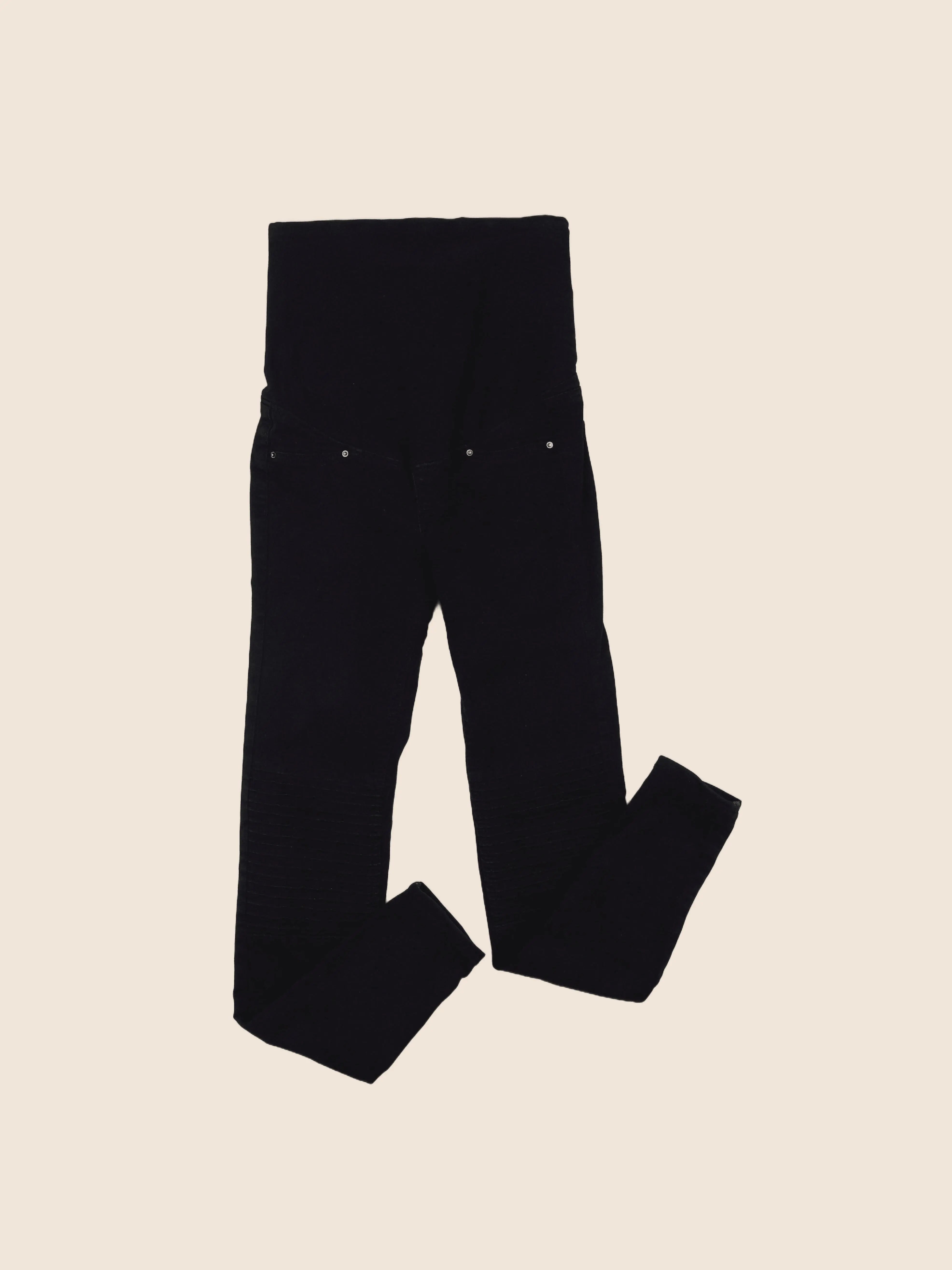 H&M - pantalon grossesse noir - 34