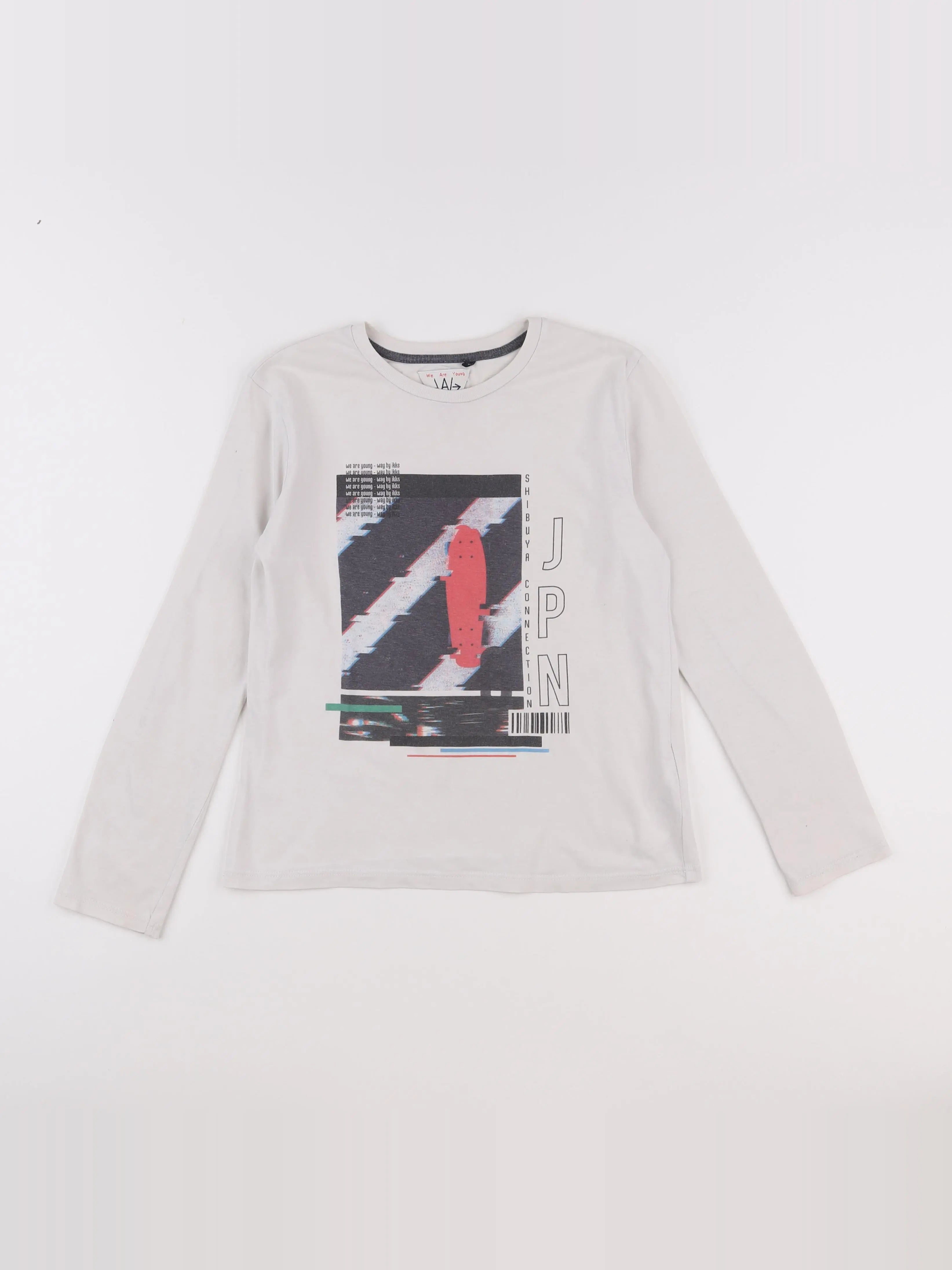 IKKS - tee-shirt multicolore - 10 ans
