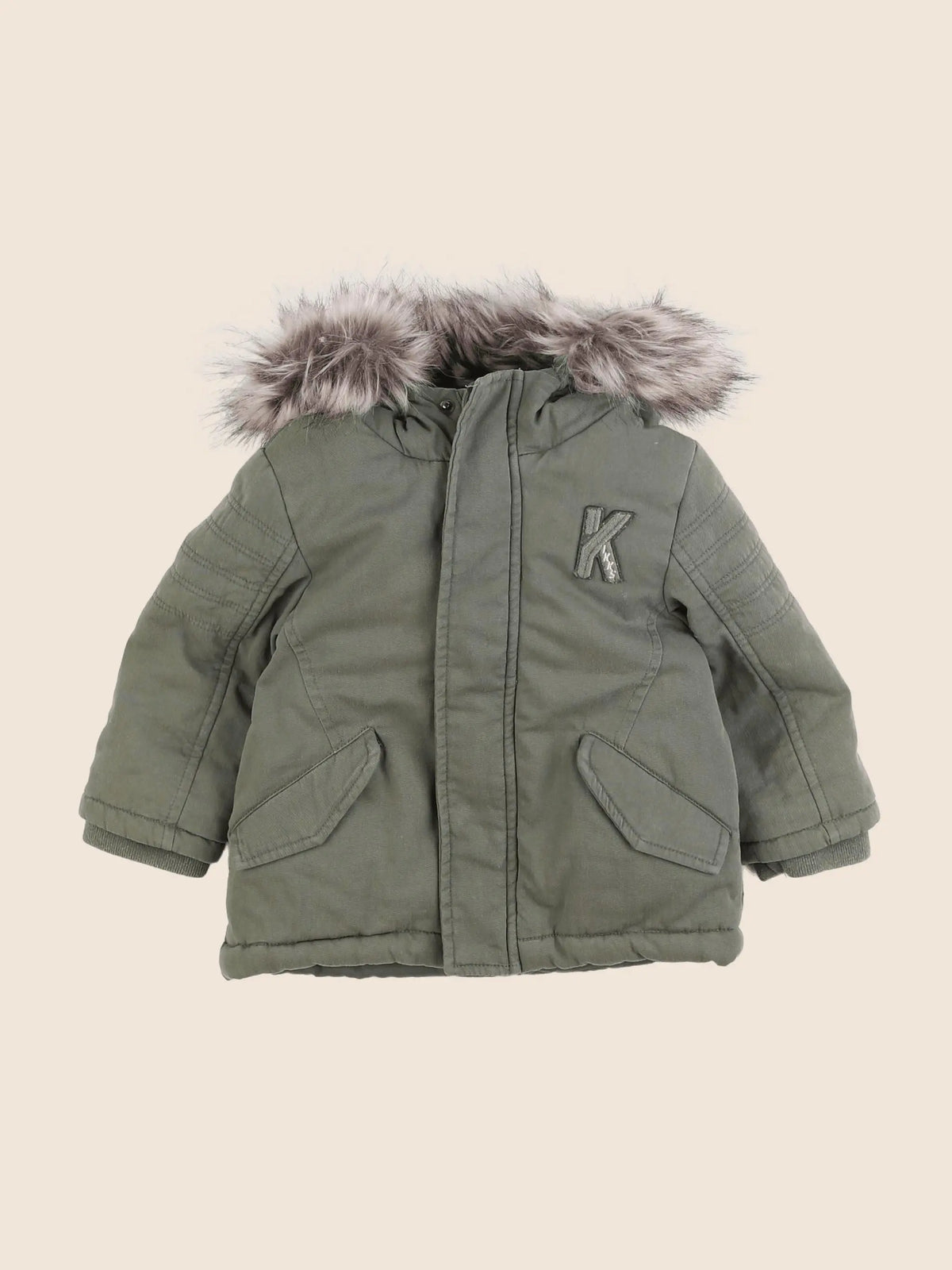 IKKS - parka vert - 12 mois