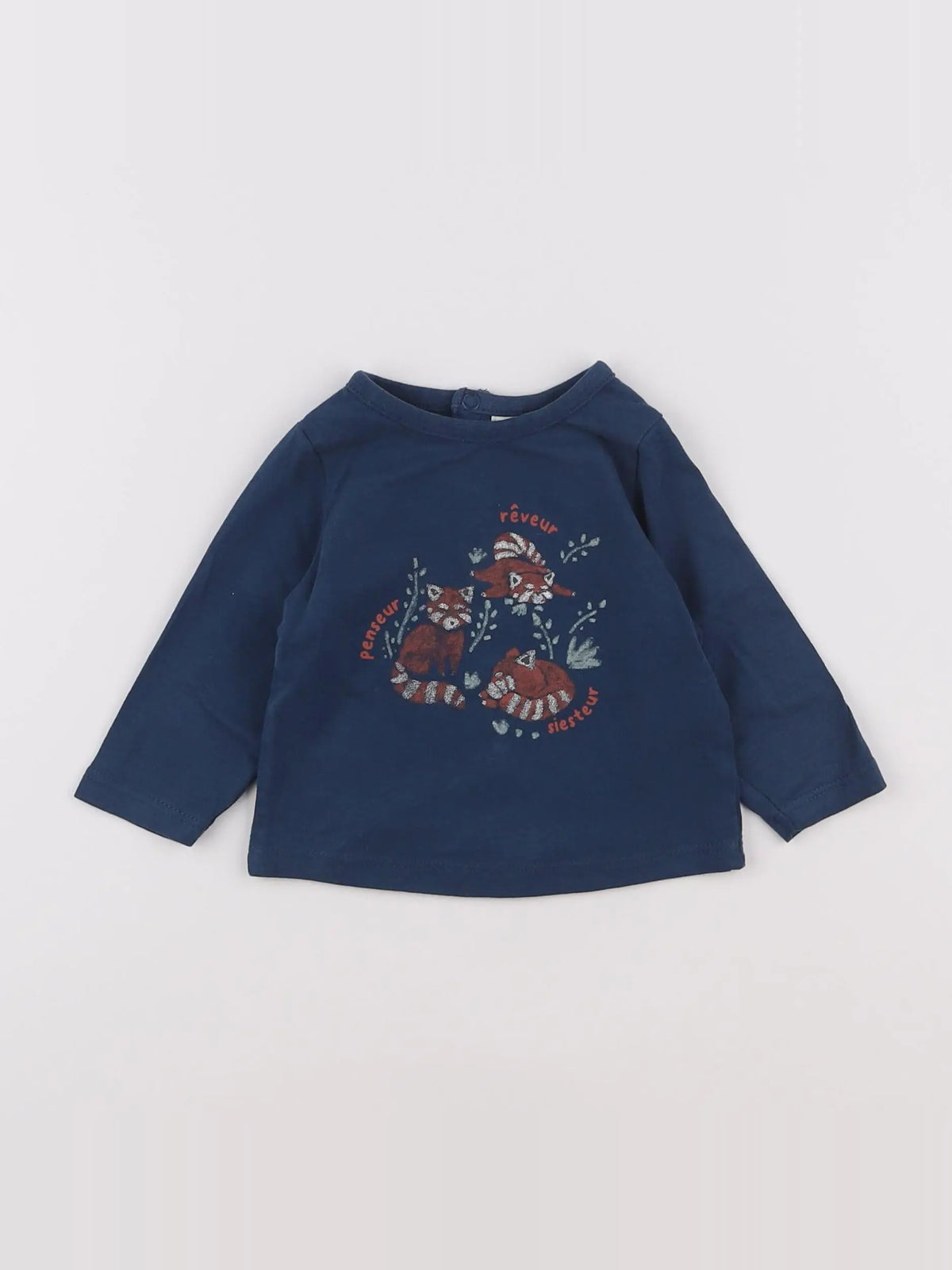 Tape à l'oeil - tee-shirt bleu - 3 mois