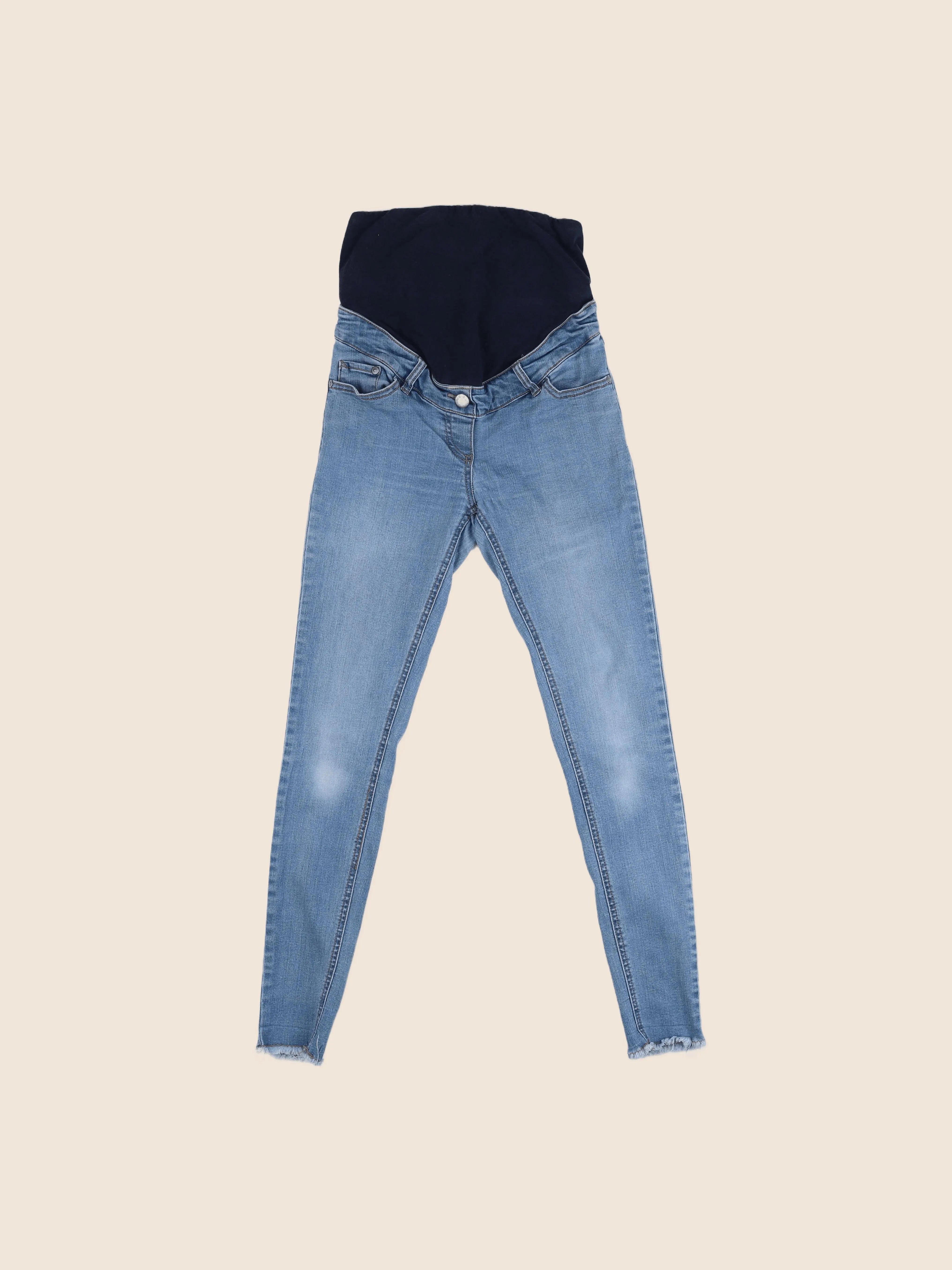 Vertbaudet - jean grossesse bleu - 34