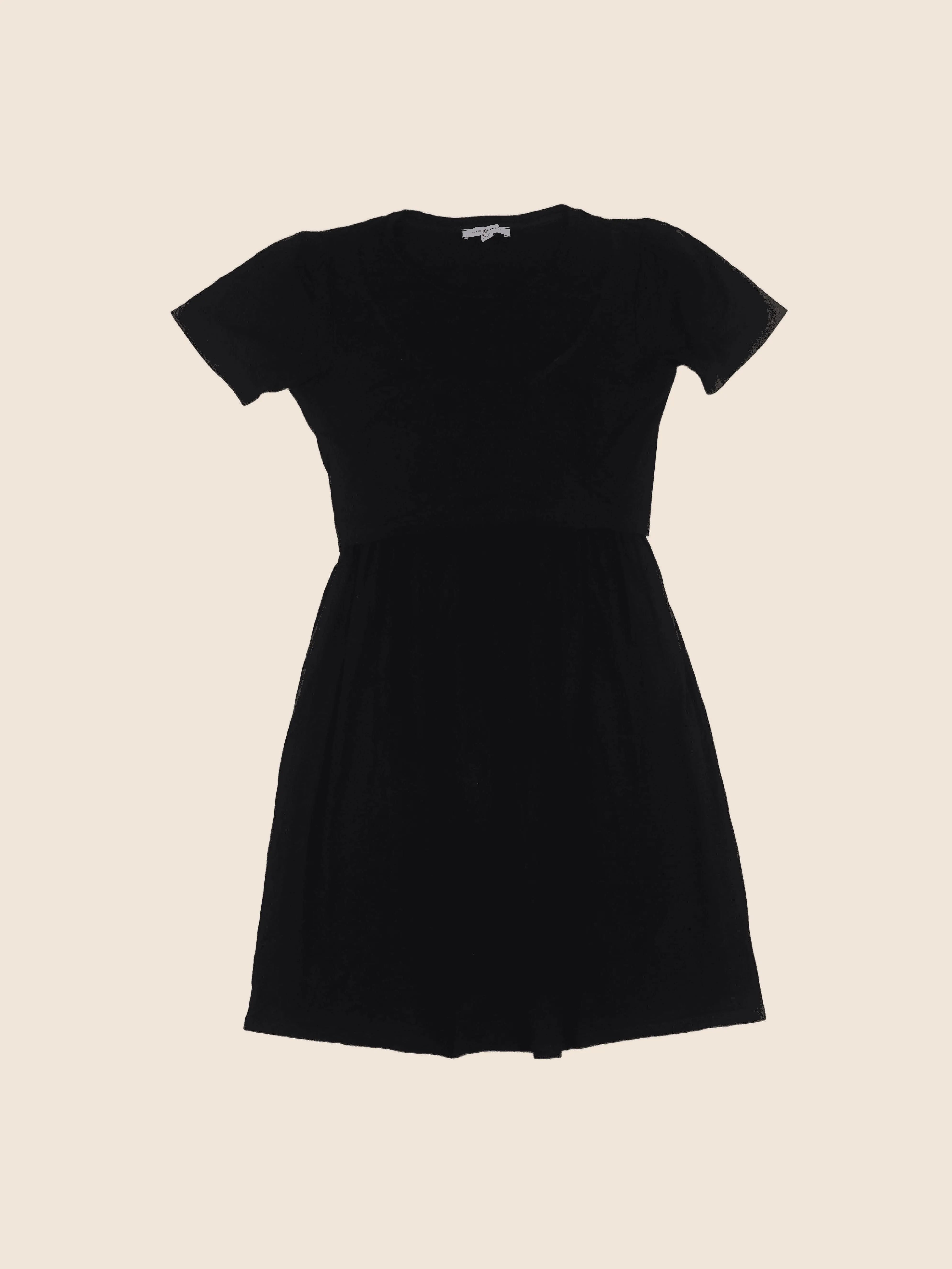 Envie de fraise - robe grossesse noir - 36 à 38