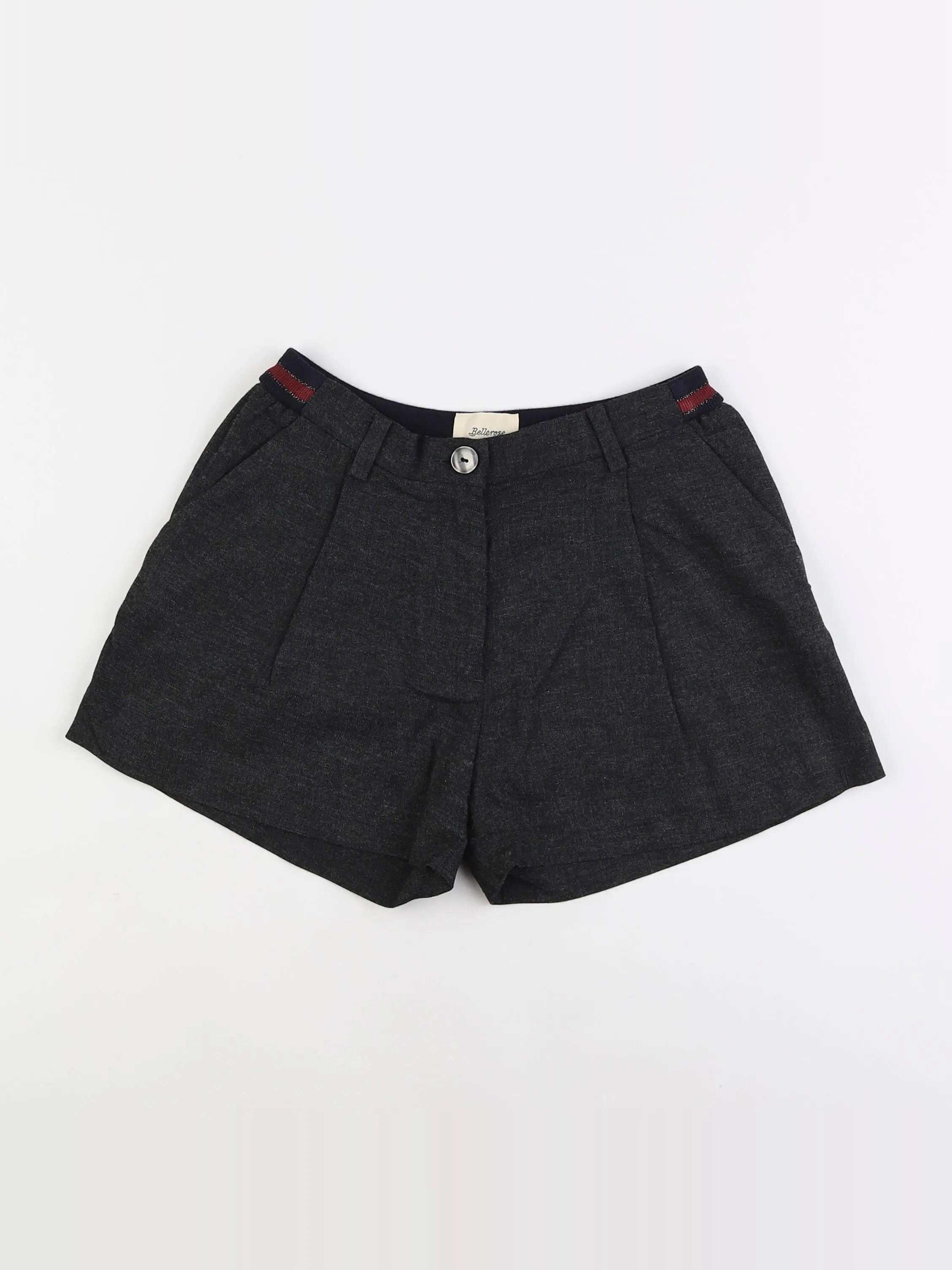 Bellerose - short gris - 10 ans