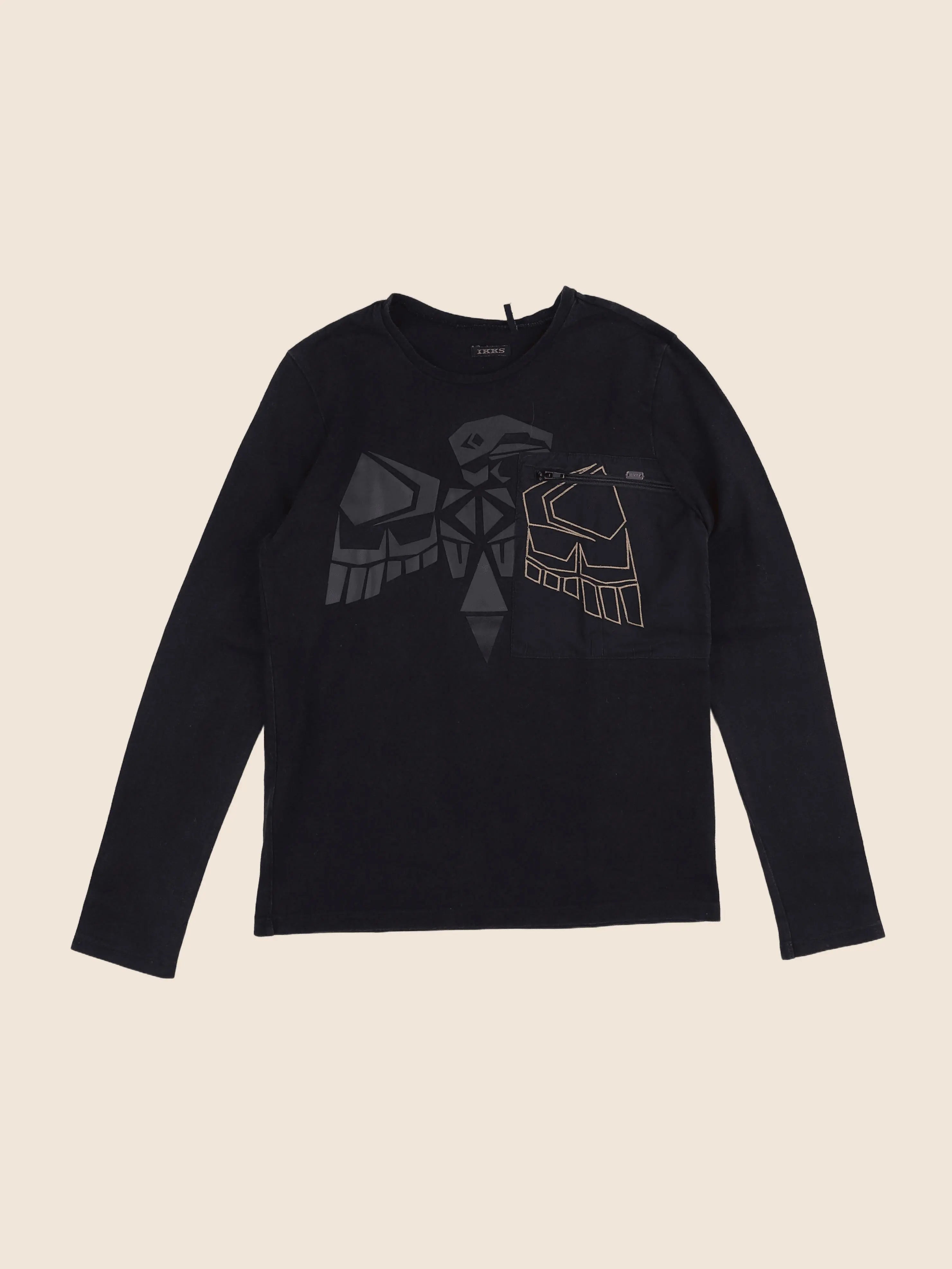 IKKS - tee-shirt noir - 12 ans