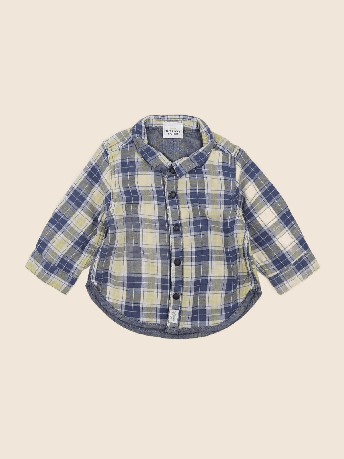 Tape à l'oeil - chemise multicolore - 6 mois