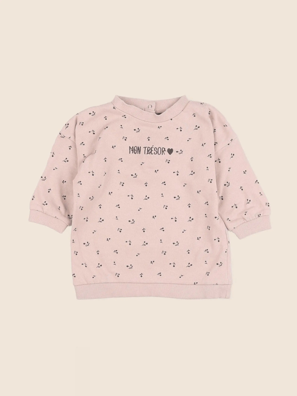 Vertbaudet - robe rose - 12 mois